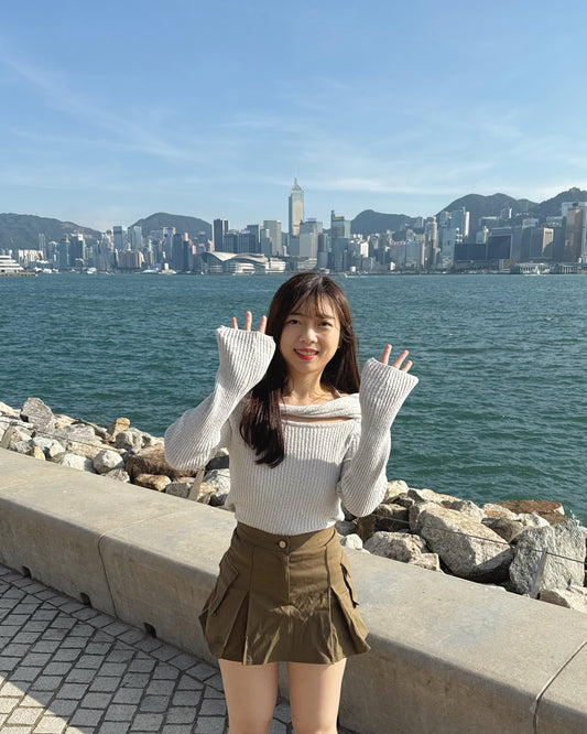 【扭結紋掛頸❦❦ 一字膊~ 超軟熟感.ᐟ.ᐟ】𝗪𝗮𝗳𝗳𝗹𝗲 𝗧𝘄𝗶𝘀𝘁 𝗢𝗳𝗳 𝗦𝗵𝗼𝘂𝗹𝗱𝗲𝗿 𝗧𝗼𝗽