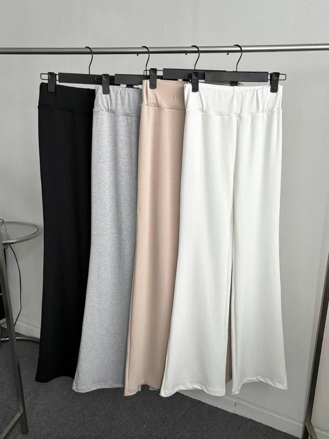 【 ゚ ゚☾ 超筍價$𝟭𝟬𝟵 彈性親膚收小腹!橡根腰包覆度𝗨𝗽👖】𝗙𝗹𝗲𝘅-𝗨𝗽 喇叭褲 (必入)