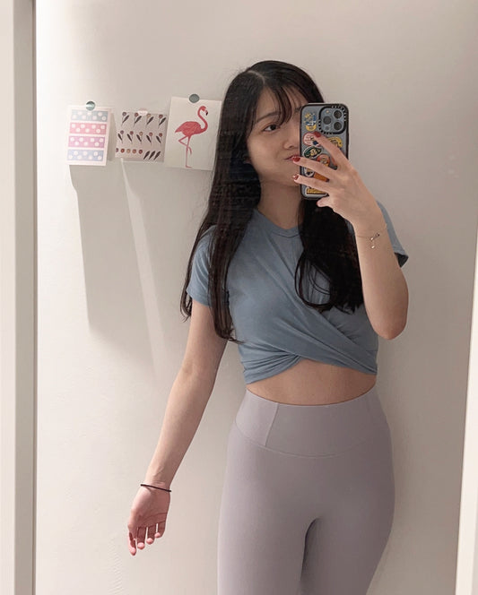 【𝗦𝗽𝗼𝗿𝘁𝘆+𝗬𝗼𝗴𝗮 𝗧𝗼𝗽 | 𝗛𝗞𝗱 𝟭𝟬𝟵 區 】小束腰 𝗖𝗿𝗼𝗽