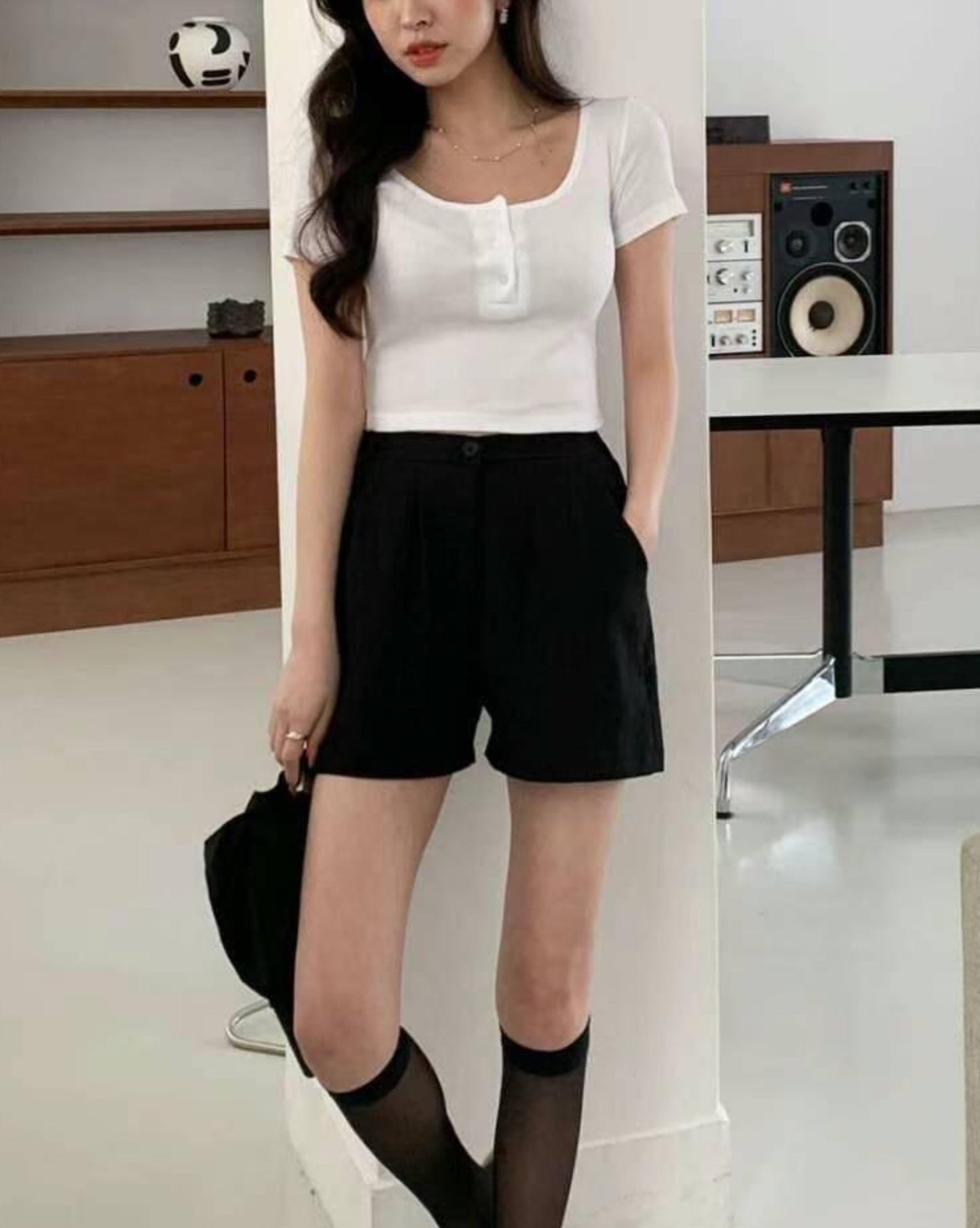 【 懶人百搭淨色(●’ω`●)|𝗛𝗞𝗱 𝟵𝟵 】𝗘𝗮𝘀𝘆 𝗖𝗿𝗼𝗽