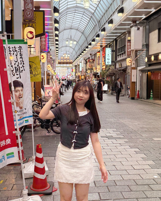 【、♪𝗬𝟮𝗞+假兩件可愛𝗥𝗶𝗯𝗯𝗼𝗻 💭💭 、、短袖版新色! 】𝗥𝗶𝗯𝗯𝗼𝗻 𝗖𝗿𝗼𝘀𝘀 𝗧𝘄𝗼 𝗧