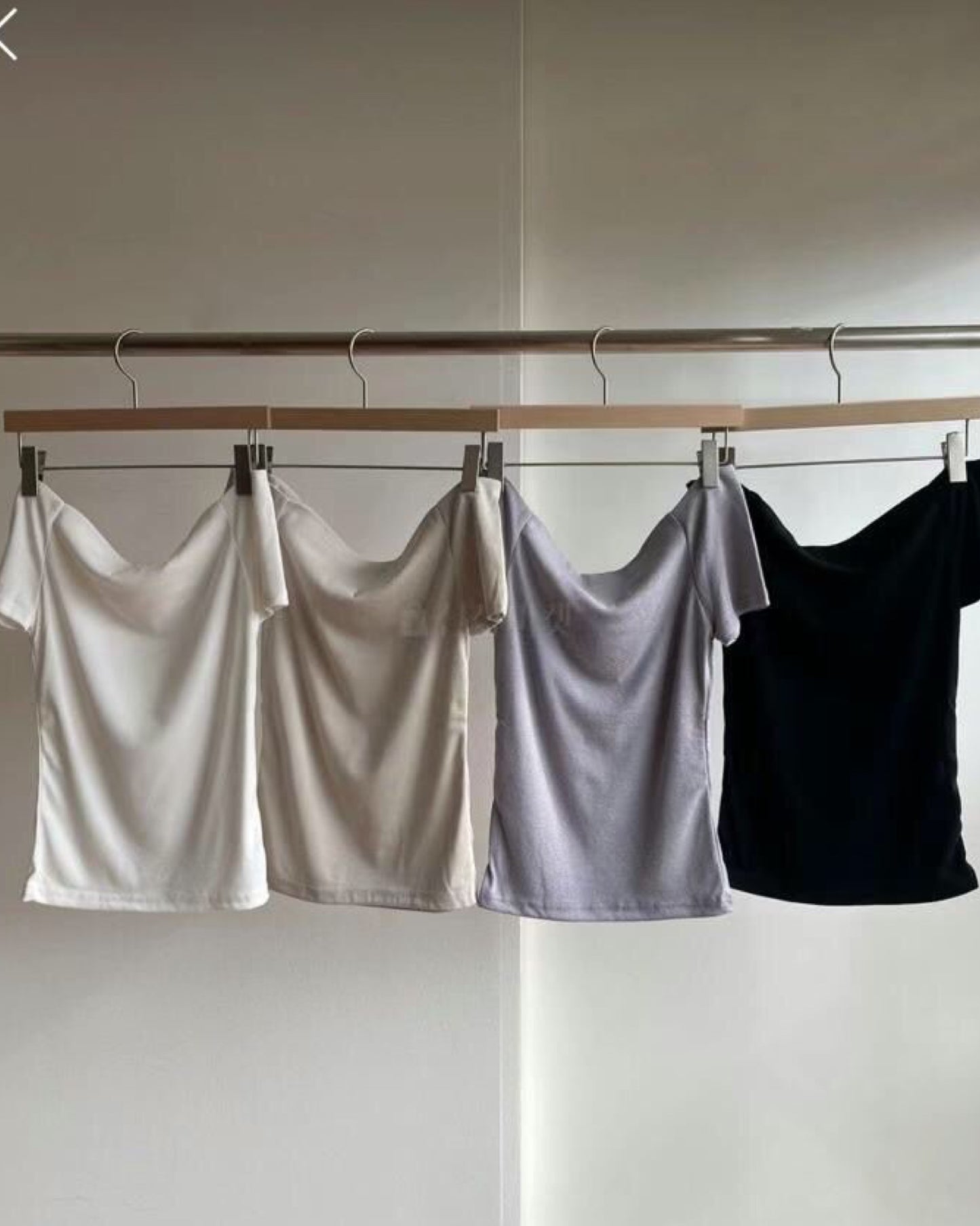 【彈性!質地親膚!💜香芋雪糕淡紫色\(●´ϖ`●)/ 𝗛𝗞𝗱 𝟭𝟬𝟵 !】𝗕𝗮𝘀𝗶𝗰 𝗚𝗶𝗿𝗹 𝗧𝗼𝗽