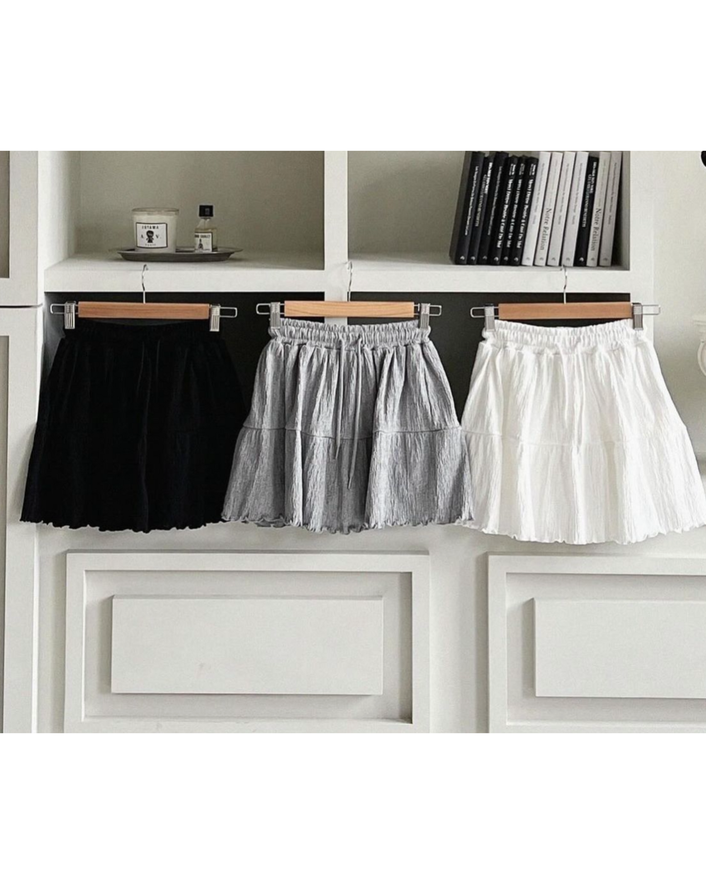 【⋆。゚☁︎。⋆。驚豔𝟭𝟬𝟬🧸𓏲⋆極輕盈內附打底 ゚☾ ゚。⋆蛋糕蓬鬆度 ! 彈性腰位 ! 】𝗥𝘂𝗳𝗳𝗹𝗲 𝗖𝗮𝗸𝗲 𝗦𝗸𝗶𝗿𝘁