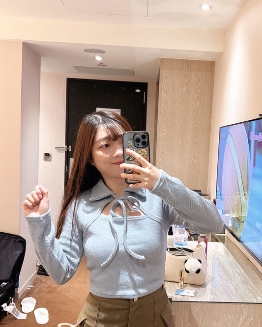 【【限時成本價𝗛𝗞𝗱 𝟵𝟵.ᐟ.ᐟ  | 約會推~介~】小綁帶𝗧𝗼𝗽 𝗦𝗲𝘁