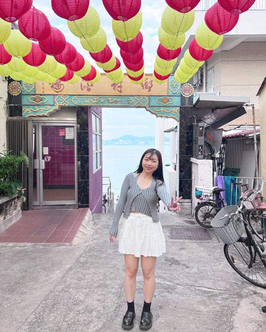 【 特別連身背心.ᐟ.ᐟ】條紋開叉𝗧𝗼𝗽 (一件裝)