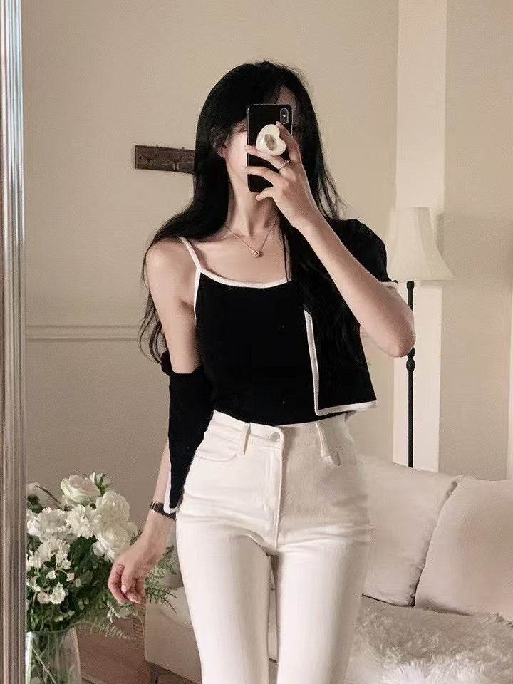 【✰º°” 特別開領 💘💘】𝗦𝗵𝗼𝗿𝘁 𝗞𝗻𝗶𝘁 𝗝𝗞+𝗩𝗲𝘀𝘁 𝗦𝗲𝘁 (𝗩𝗲𝗿.𝟮)