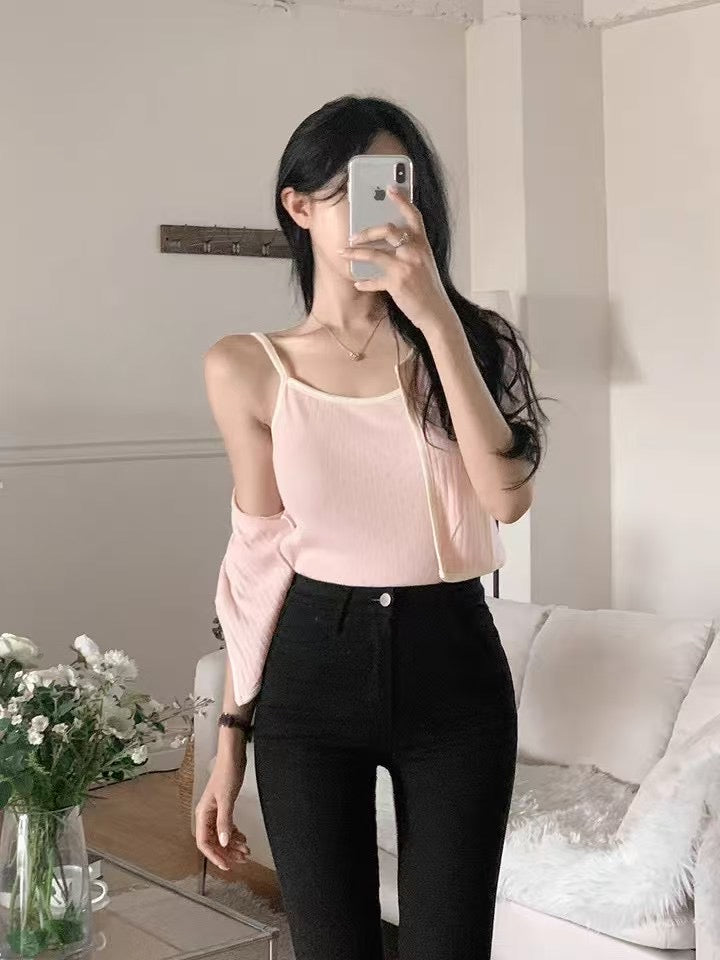 【✰º°” 特別開領 💘💘】𝗦𝗵𝗼𝗿𝘁 𝗞𝗻𝗶𝘁 𝗝𝗞+𝗩𝗲𝘀𝘁 𝗦𝗲𝘁 (𝗩𝗲𝗿.𝟮)