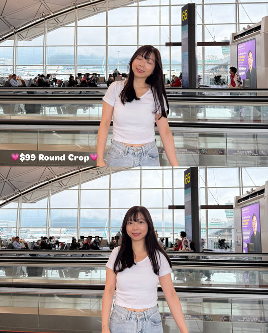 【 ౨౨ ৎৎ𝗛𝗞𝗱 𝟵𝟵 | 日常簡約】𝗥𝗼𝘂𝗻𝗱 𝗖𝗿𝗼𝗽