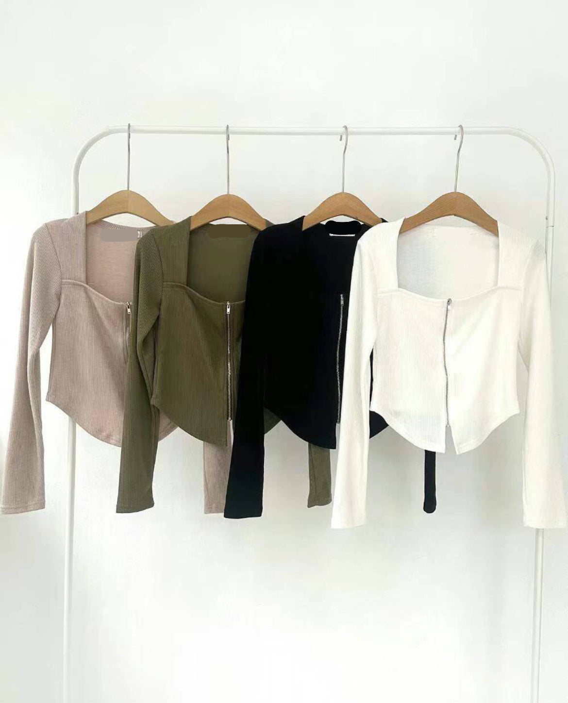 【早鳥價 | 型格風.ᐟ.ᐟ】𝗦𝗾𝘂𝗮𝗿𝗲 𝗭𝗶𝗽 𝗧𝗼𝗽