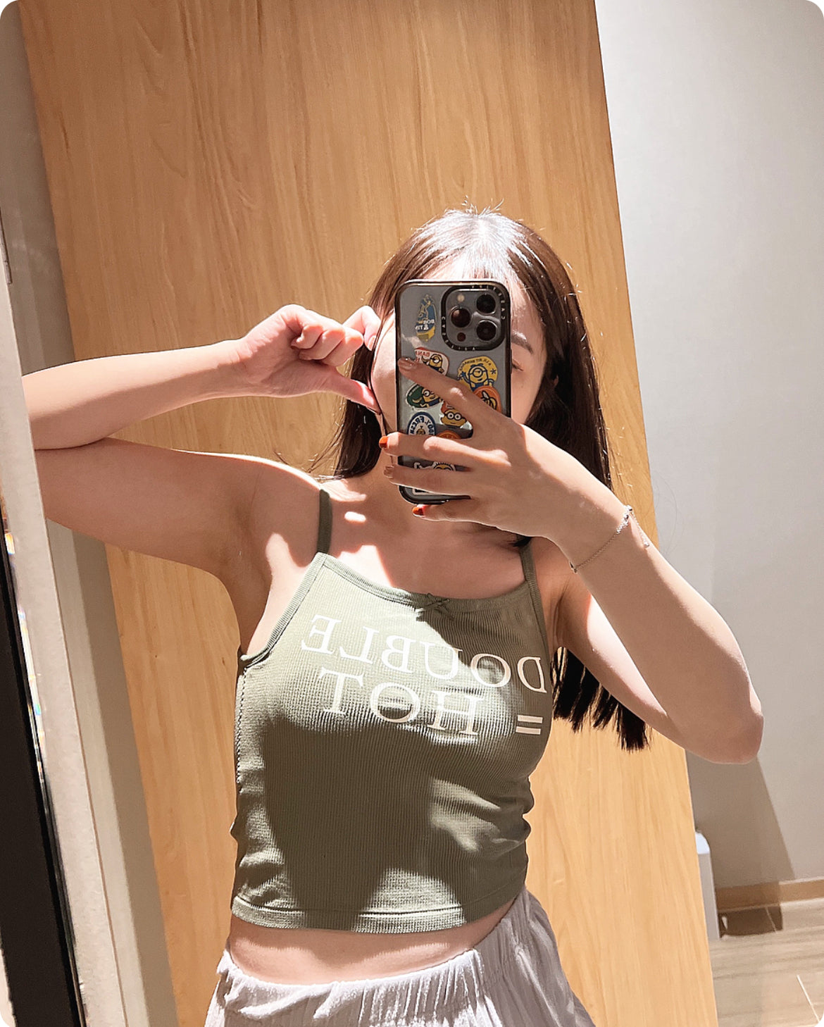 【特別湖水藍色+連不透𝗣𝗮𝗱.ᐟ.ᐟ 】𝗗𝗼𝘂𝗯𝗹𝗲 𝗛𝗼𝘁 𝗩𝗲𝘀𝘁