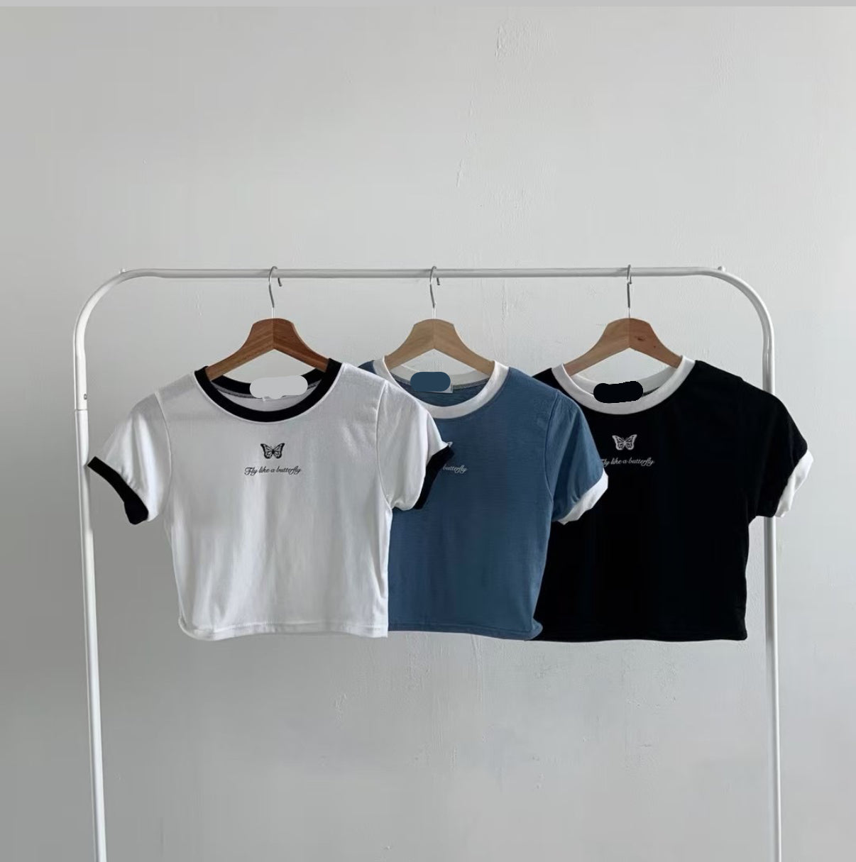 【,¸¸,๑๑ 🎀 𝗛𝗞𝗱 𝟭𝟬𝟵 !大人氣𝗧~蝴蝶紋🍭】𝗕𝘂𝘁𝘁𝗲𝗿𝗳𝗹𝘆 𝗖𝗿𝗼𝗽