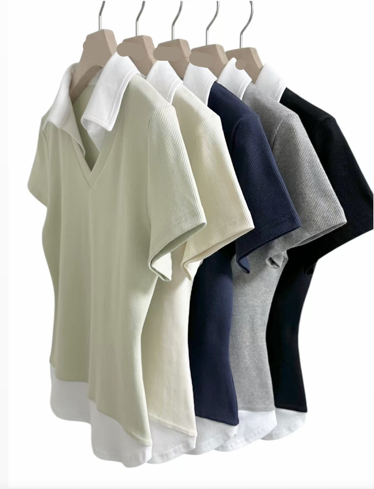 【𓂃۶ৎ小領子完全加分🎓超挺身𝗣𝗢𝗟𝗢假兩件 照打𝟴𝟮折ଘ(੭ˊᵕˋ)੭】 𝗙𝗹𝗲𝘅 𝗣𝗼𝗹𝗼 𝗡𝗲𝗰𝗸 𝗖𝗿𝗼𝗽