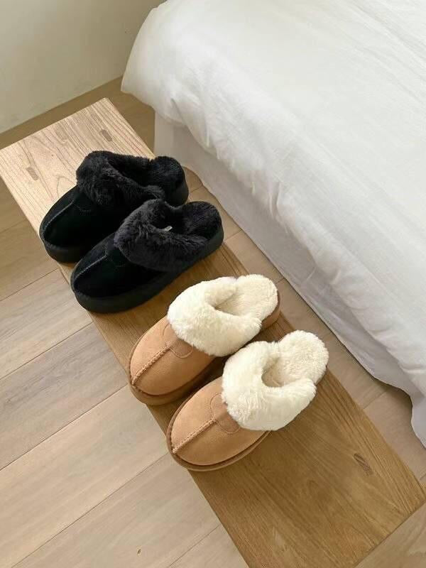 【 超美自動增高𝟰-𝟱𝗰𝗺 ! ! 韓妹一人一對~高質滑毛毛】𝟮-𝗪𝗮𝘆𝘀 𝗙𝗹𝘂𝗳𝗳𝘆 𝗦𝗵𝗼𝗲𝘀 (扣扣可拆卸)