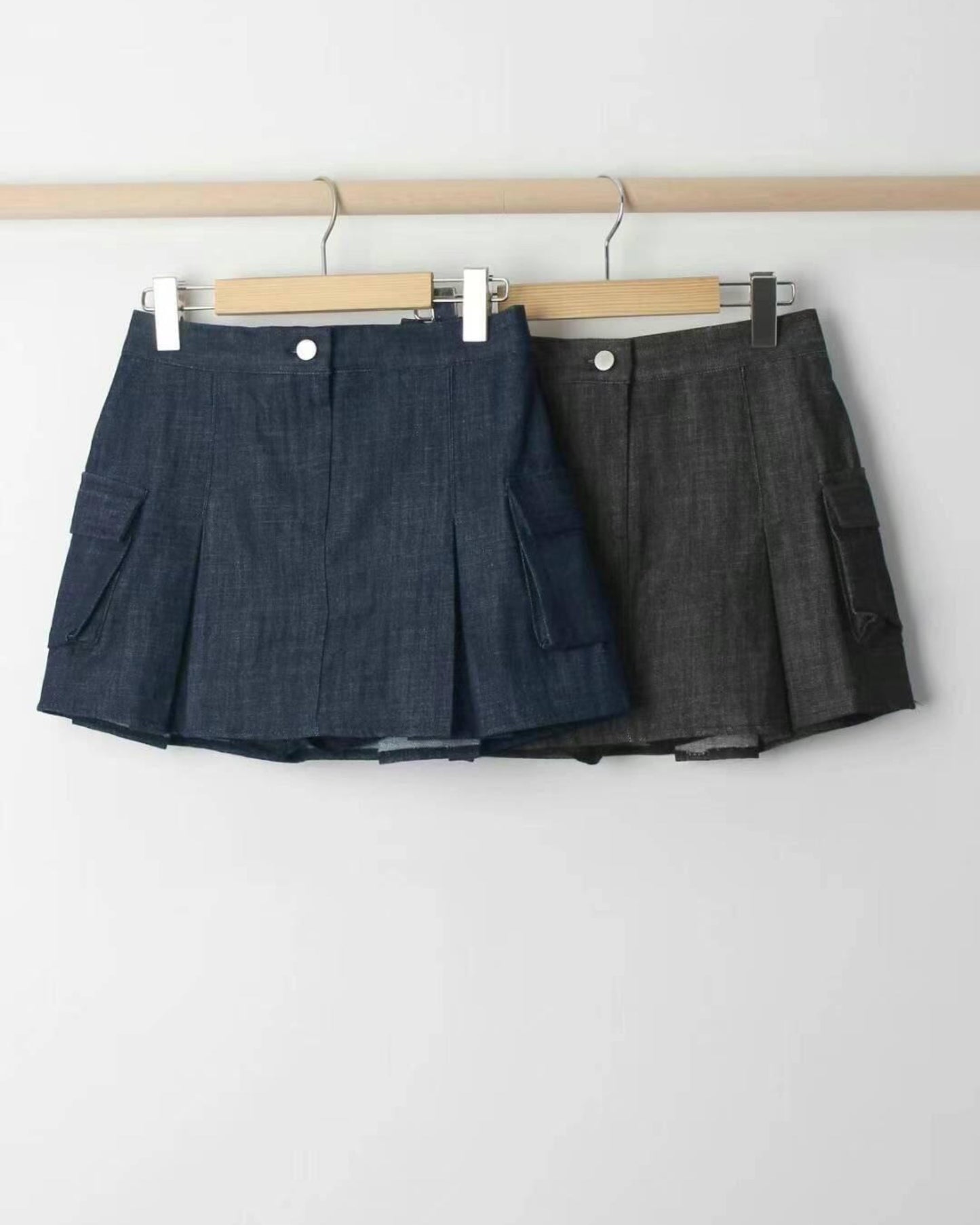 【牛仔質地 | 百摺修腳型.ᐟ.ᐟ】𝗔-𝗟𝗶𝗻𝗲 𝗗𝗲𝗻𝗶𝗺 𝗦𝗸𝗶𝗿𝘁