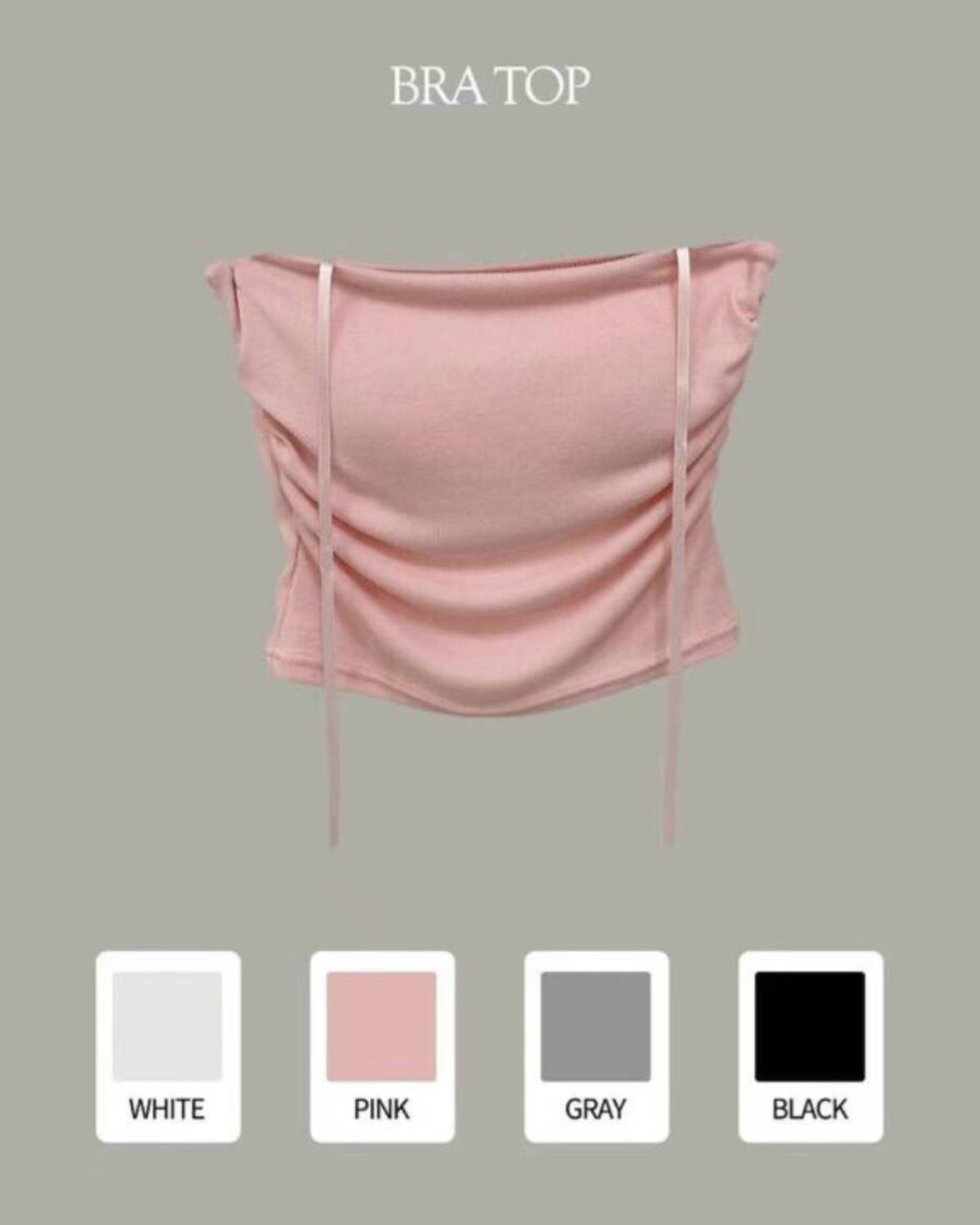 【 襯件泡泡袖外套♡♡】綁帶連𝗣𝗮𝗱 𝗧𝘂𝗯𝗲 𝗧𝗼𝗽