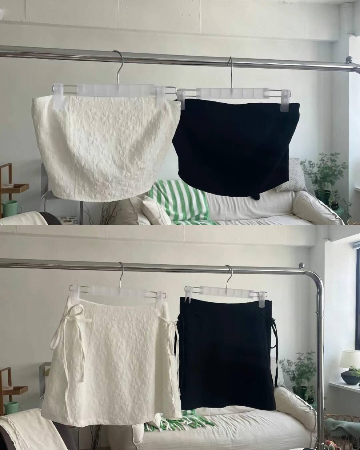 【 度假甜辣辣風.ᐟ.ᐟ | 裙仔分𝗦𝗶𝘇𝗲+分開入手.ᐟ.ᐟ】𝗦𝘄𝗮𝘆 𝗧𝘂𝗯𝗲 𝗧𝗼𝗽 +𝗦𝗸𝗶𝗿𝘁 𝗦𝗲𝘁