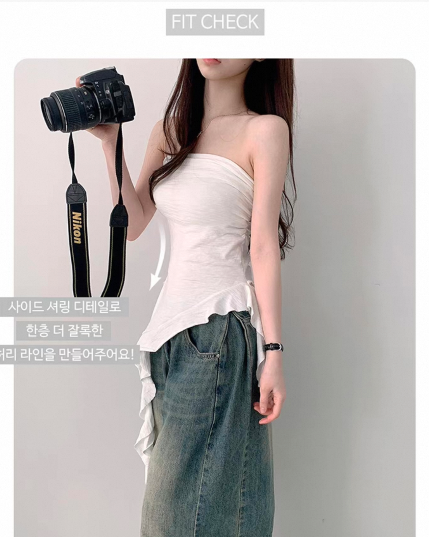 【.☘︎ ݁˖ 型格𝗣𝗜𝗖𝗞 !不規則荷葉邊 🤍🤍早鳥~】 𝗨𝗹𝘁𝗿𝗮 𝗥𝗲𝗳𝗶𝗹𝗹 𝗧𝗮𝗻𝗸 𝗧𝗼𝗽