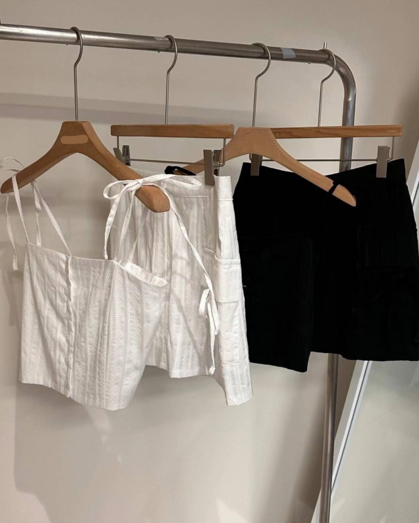 【 高質精緻感.ᐟ.ᐟ | 裙仔分𝗦𝗶𝘇𝗲+分開入手.ᐟ.ᐟ】𝗠𝗼𝗰𝗵𝗶  𝗧𝗼𝗽 +𝗦𝗸𝗶𝗿𝘁 𝗦𝗲𝘁