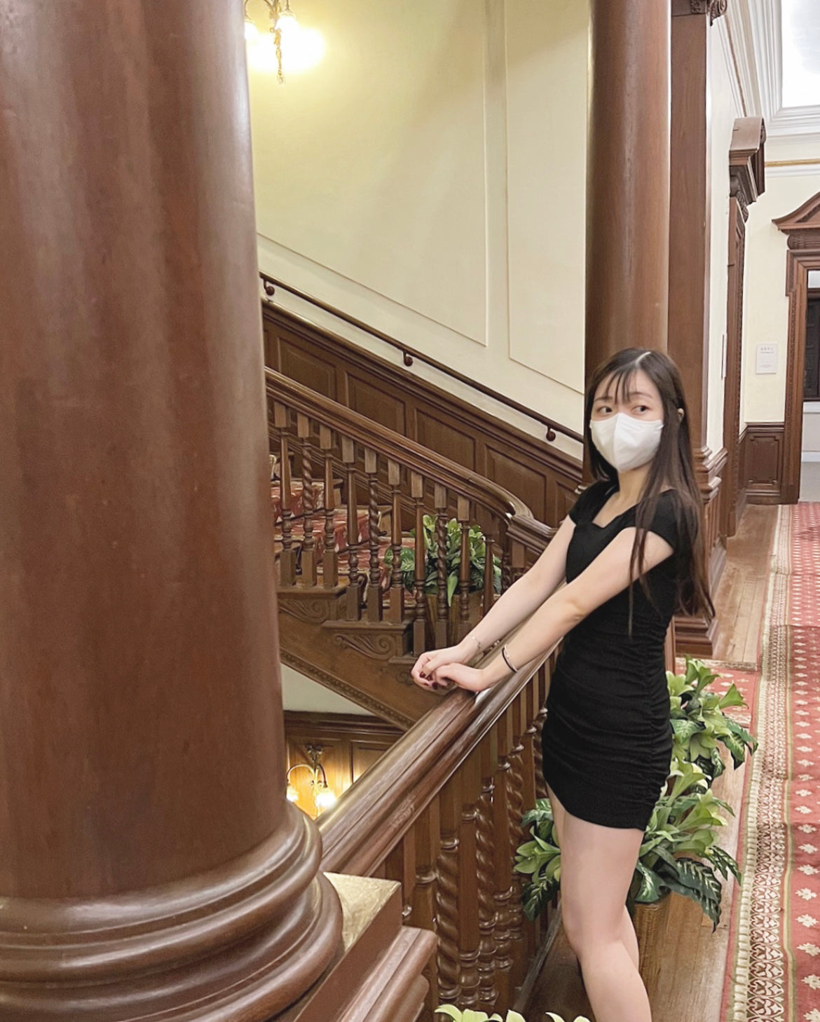 【斯文小禮服.ᐟ.ᐟ】小皺褶𝗦𝗹𝗶𝗺 𝗖𝘂𝘁 𝗢𝗣𝗦