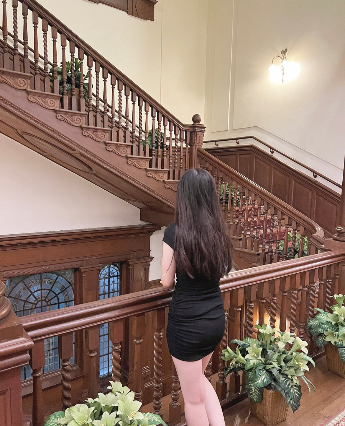 【斯文小禮服.ᐟ.ᐟ】小皺褶𝗦𝗹𝗶𝗺 𝗖𝘂𝘁 𝗢𝗣𝗦