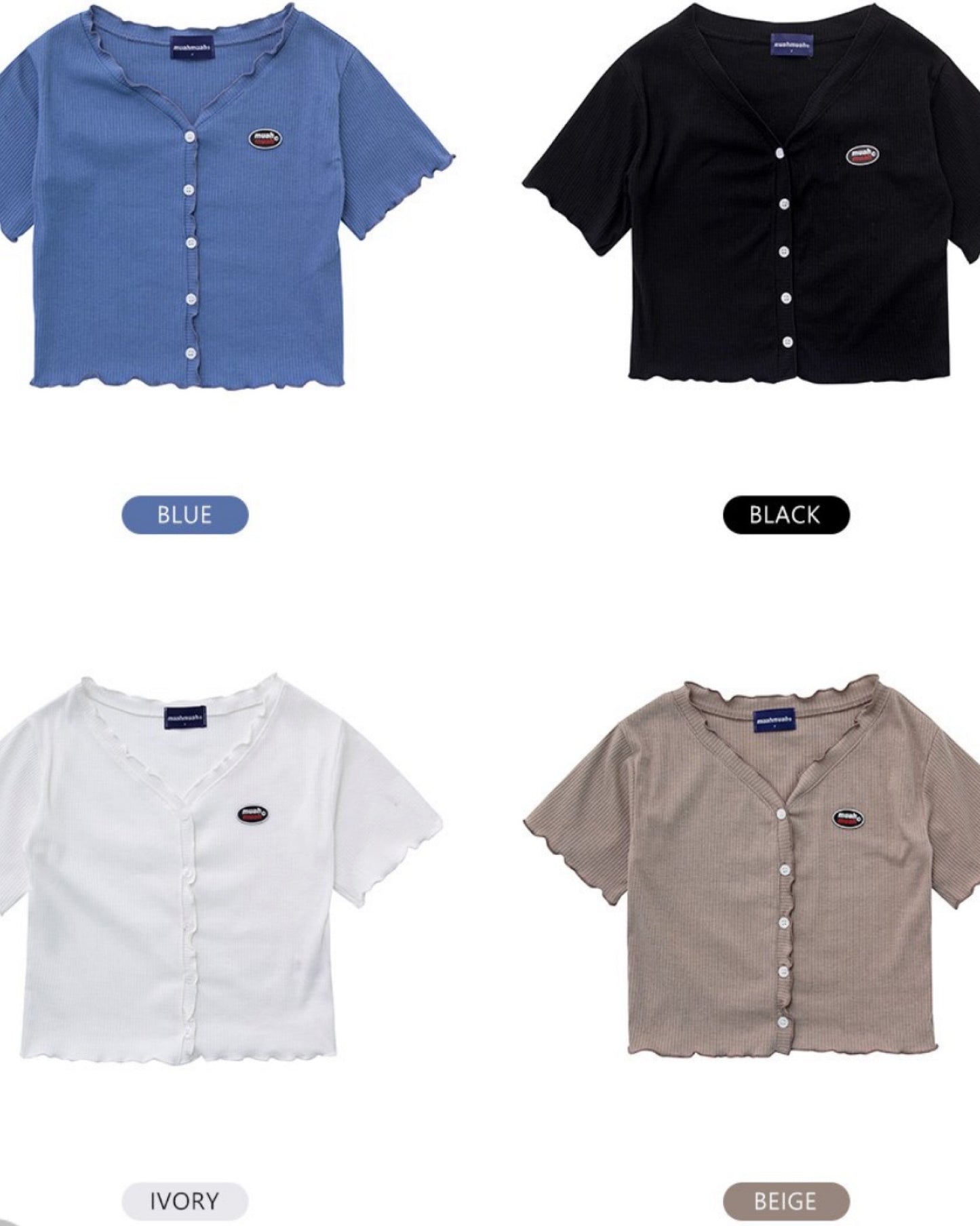 【早鳥價】𝗠𝘂𝗮𝗵 𝗠𝘂𝗮𝗵 𝗥𝘂𝗳𝗳𝗹𝗲 𝗛𝗮𝗹𝗳 𝗦𝗹𝗲𝗲𝘃𝗲 𝗧