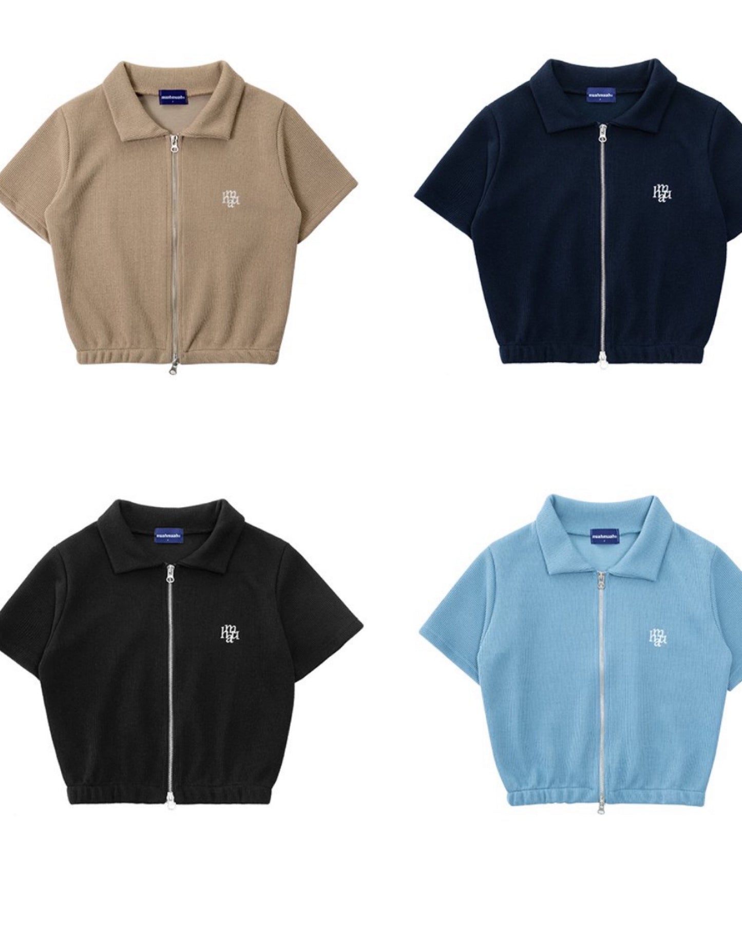 【早鳥價】𝗠𝘂𝗮𝗵 𝗠𝘂𝗮𝗵 𝗙𝗶𝘁 𝗞𝗻𝗶𝘁 𝗭𝗶𝗽𝘂𝗽 𝗖𝗿𝗼𝗽