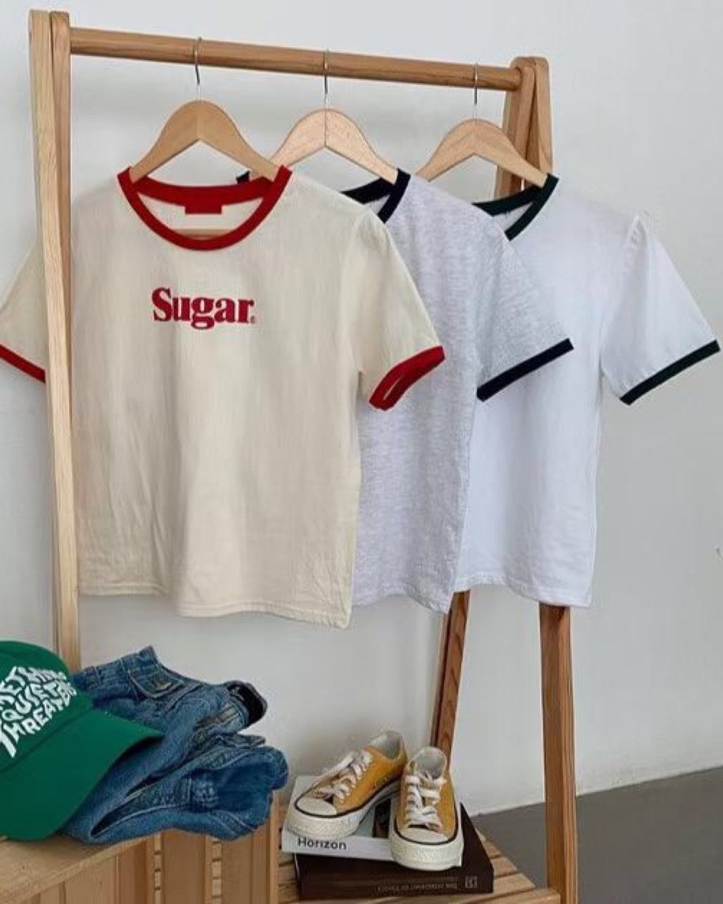 【早鳥價|百搭𝗖𝗮𝘀𝘂𝗮𝗹 風.ᐟ.ᐟ】𝗦𝘂𝗴𝗮𝗿 𝗧𝗲𝗲