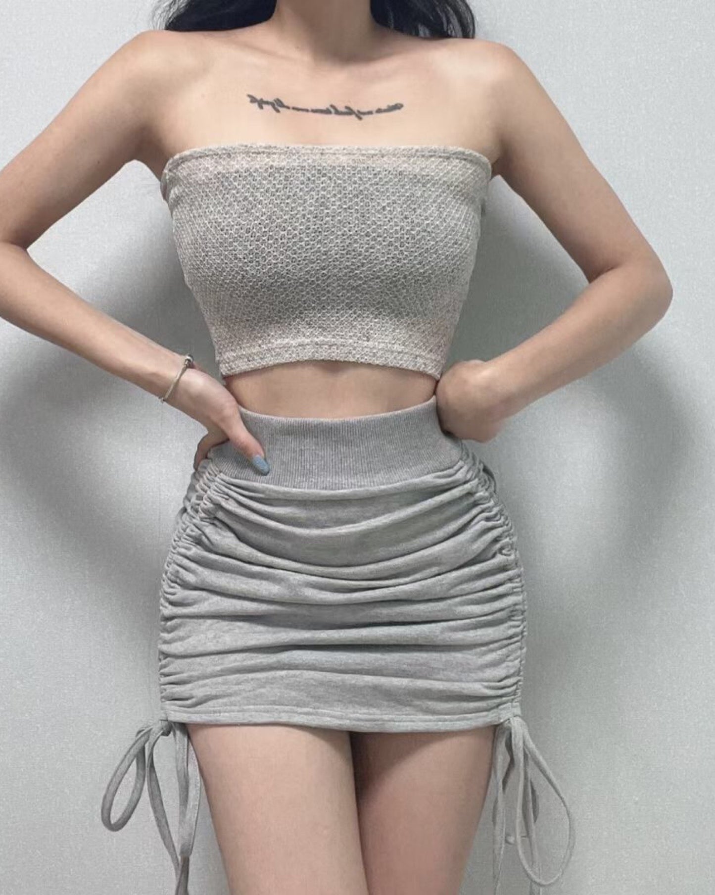 【可調長短 】小人魚尾短裙