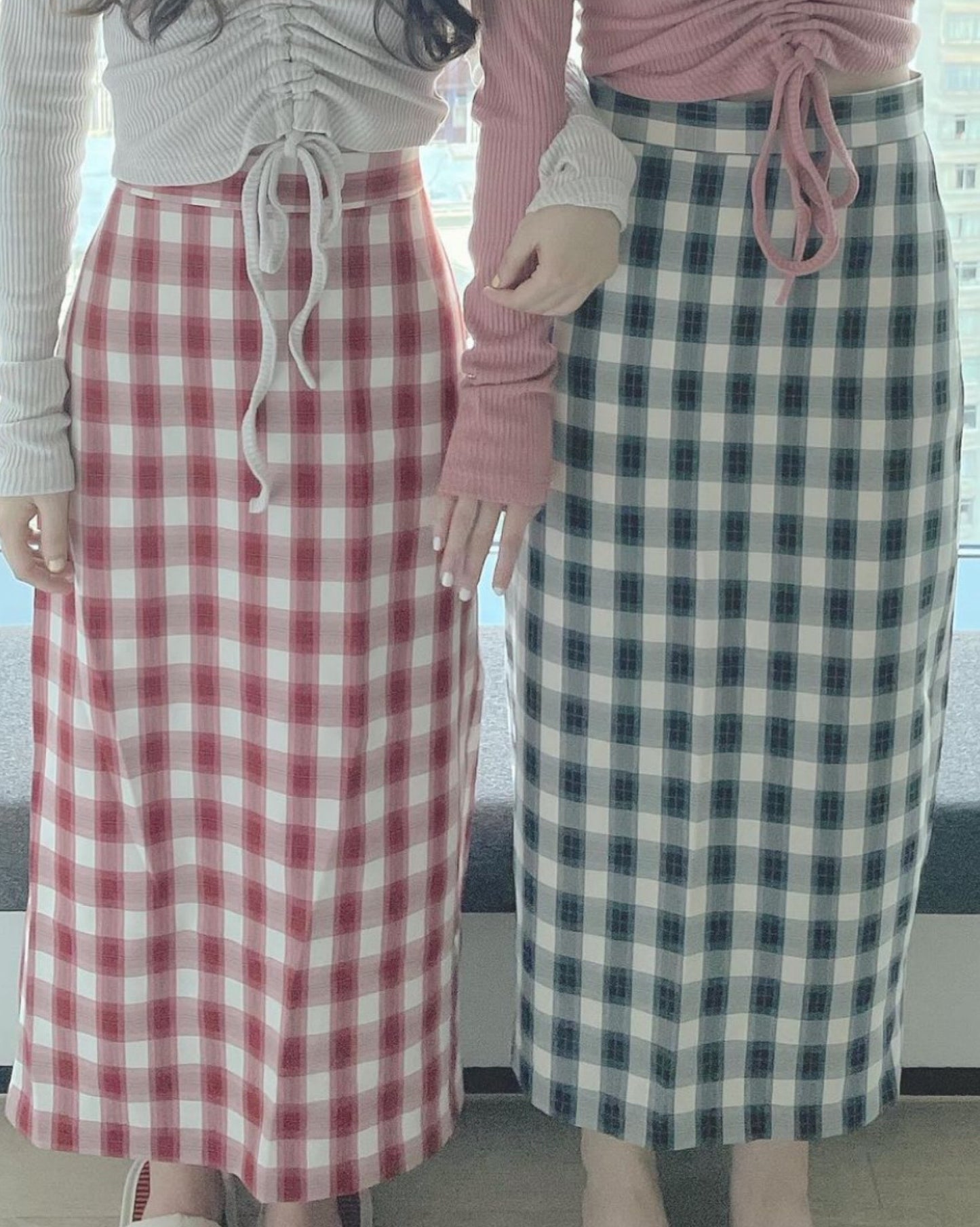 小格子長裙仔♥