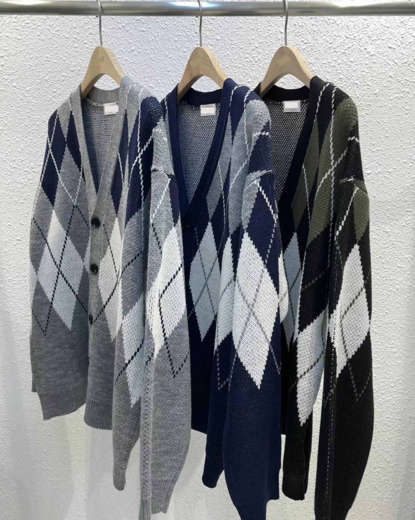 菱格針織外套♥