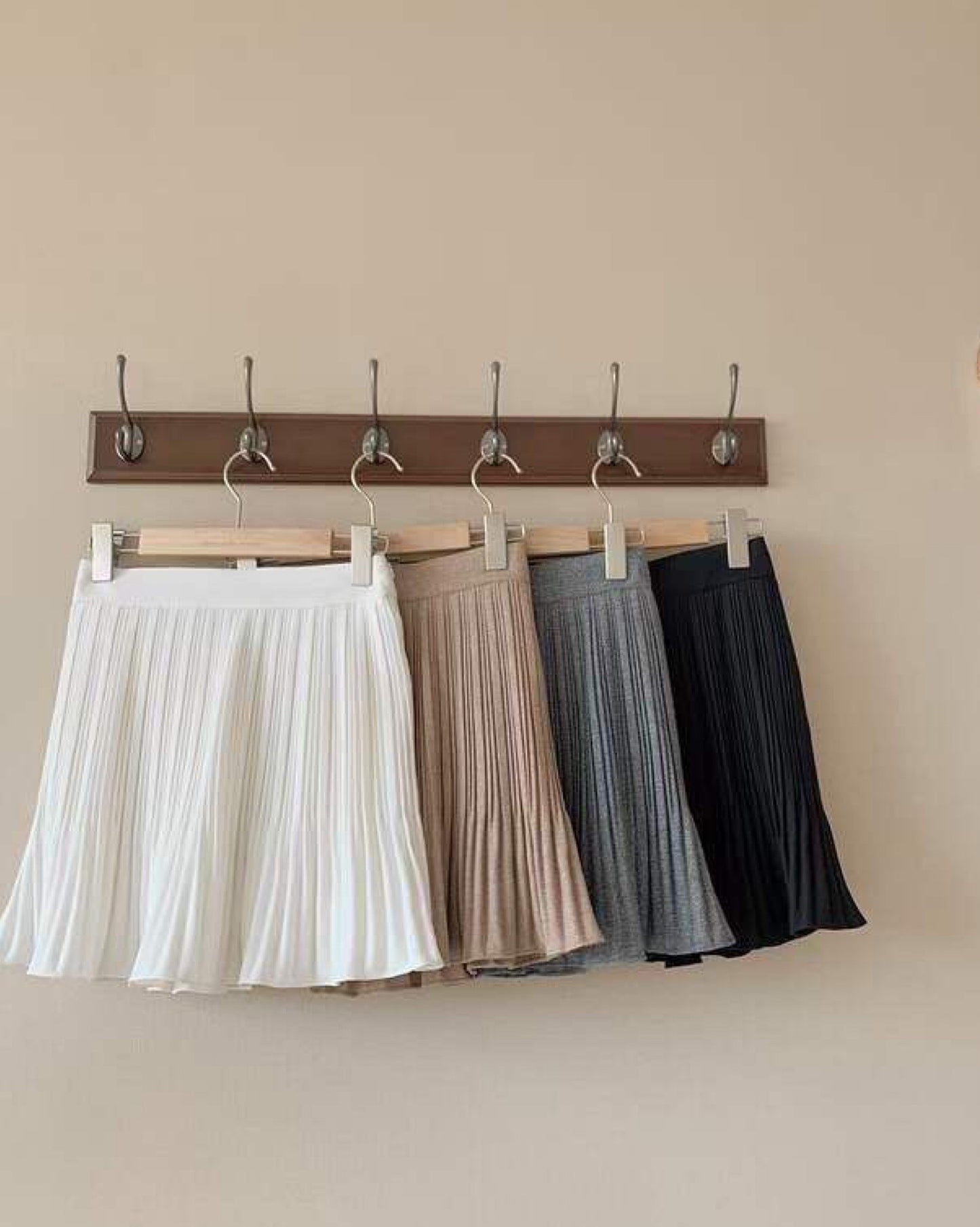 【韓國大熱.ᐟ.ᐟ】高腰百褶裙褲