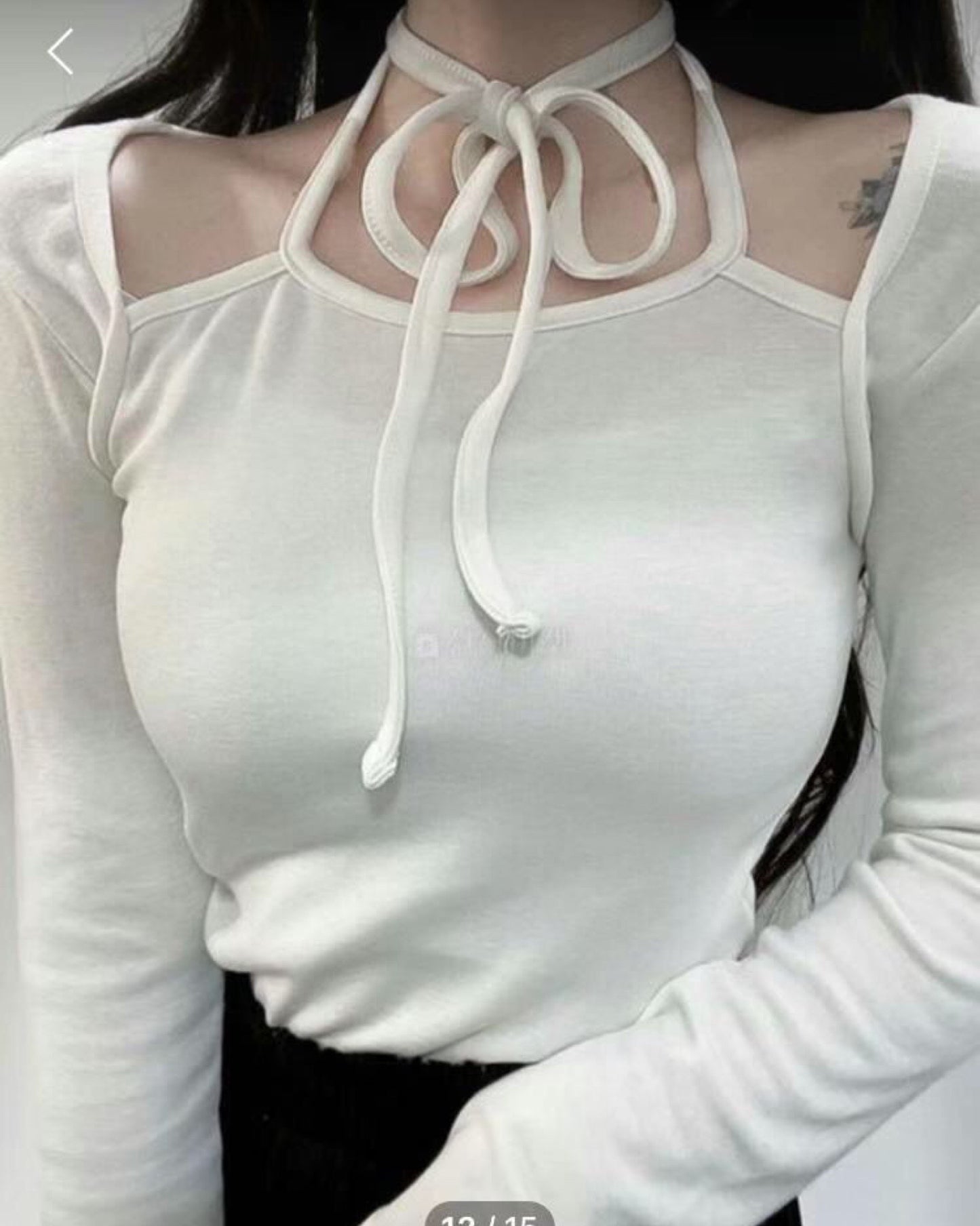 【超美假兩件掛頸.ᐟ.ᐟ】𝗩𝗶𝗯𝗲 𝗚𝗶𝗿𝗹 𝗧𝗼𝗽