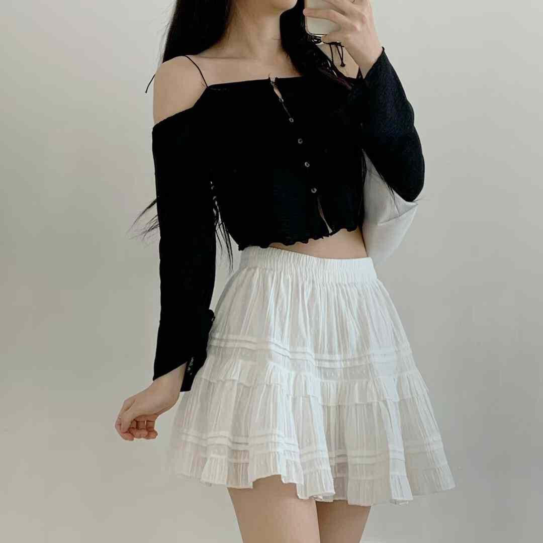 【一字膊 ！露肩 𝗖𝗮𝗹𝗹𝗶𝗻𝗴 🤎 】𝗗𝗶𝘇𝘇𝘆 𝗧𝗼𝗽