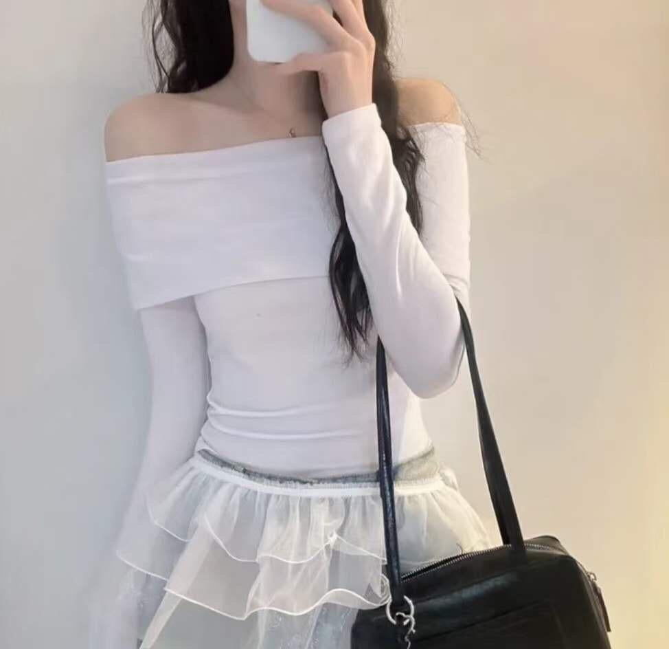 【瘦版一字膊！  】𝗟𝗶𝗸𝗲 𝗨 𝗢𝗳𝗳 𝗦𝗵𝗼𝘂𝗹𝗱𝗲𝗿 𝗧𝗼𝗽