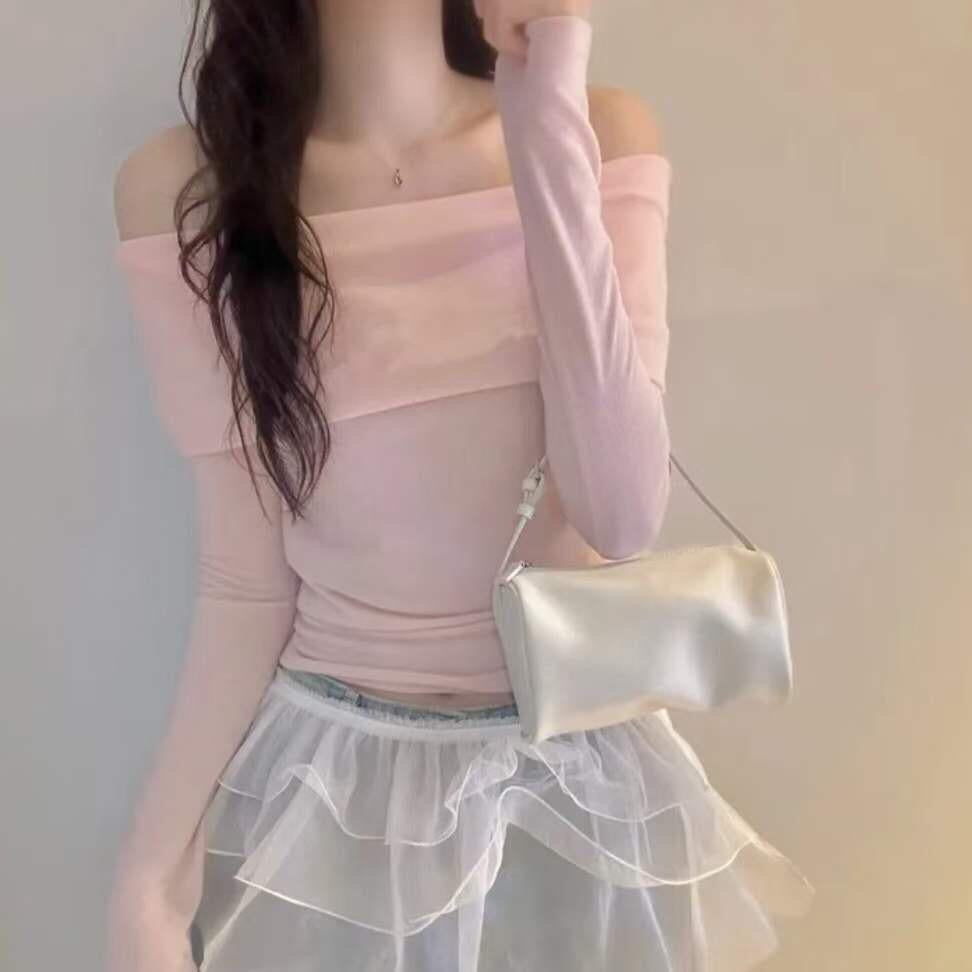 【瘦版一字膊！  】𝗟𝗶𝗸𝗲 𝗨 𝗢𝗳𝗳 𝗦𝗵𝗼𝘂𝗹𝗱𝗲𝗿 𝗧𝗼𝗽