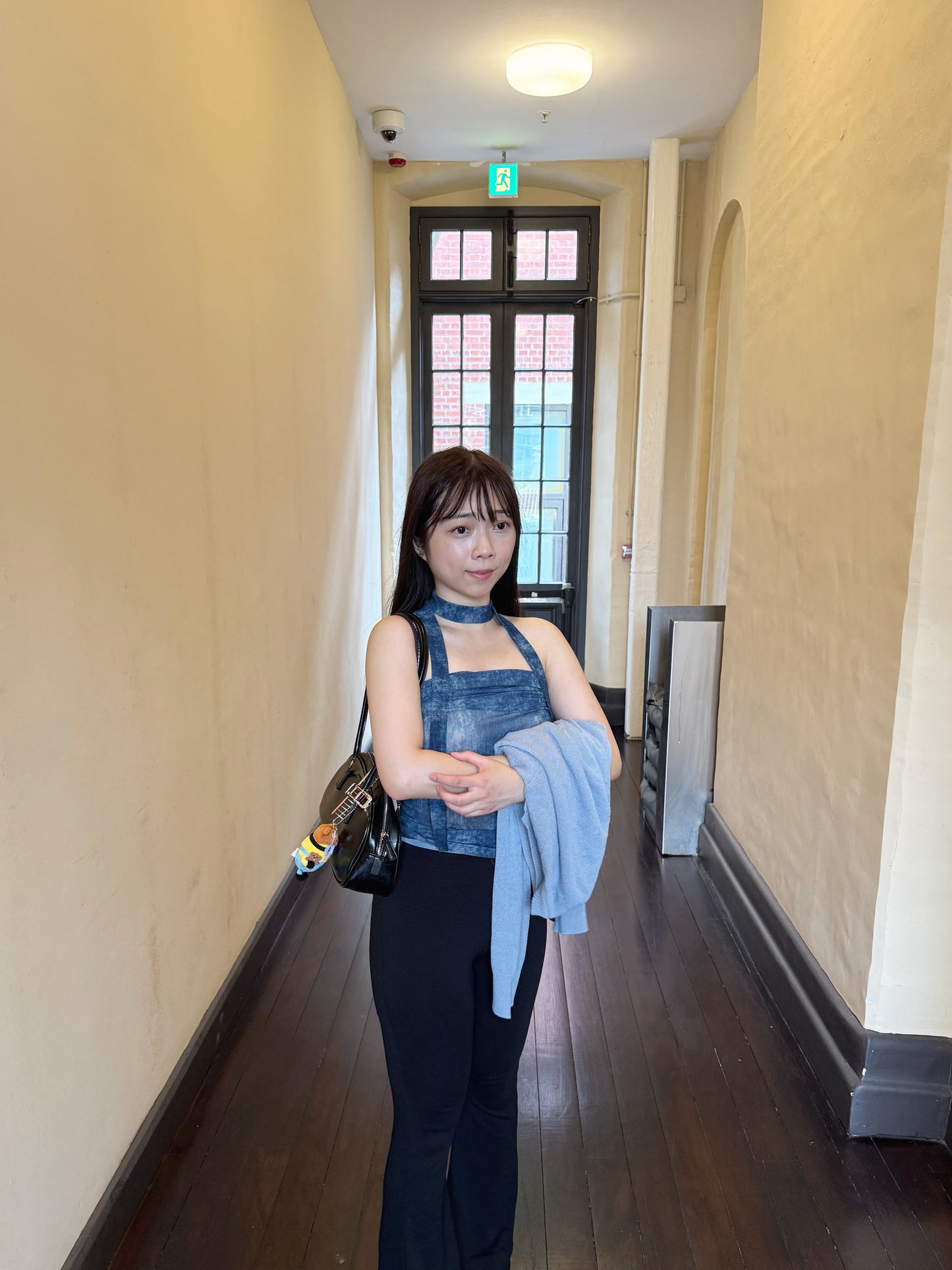 【.° ༘🎧⋆ 𝗬𝟮𝗞復古印花🪐🪐】𝗬𝟮𝗞 𝗦𝗰𝗮𝗿𝗳 𝗧𝘂𝗯𝗲 𝗧𝗼𝗽