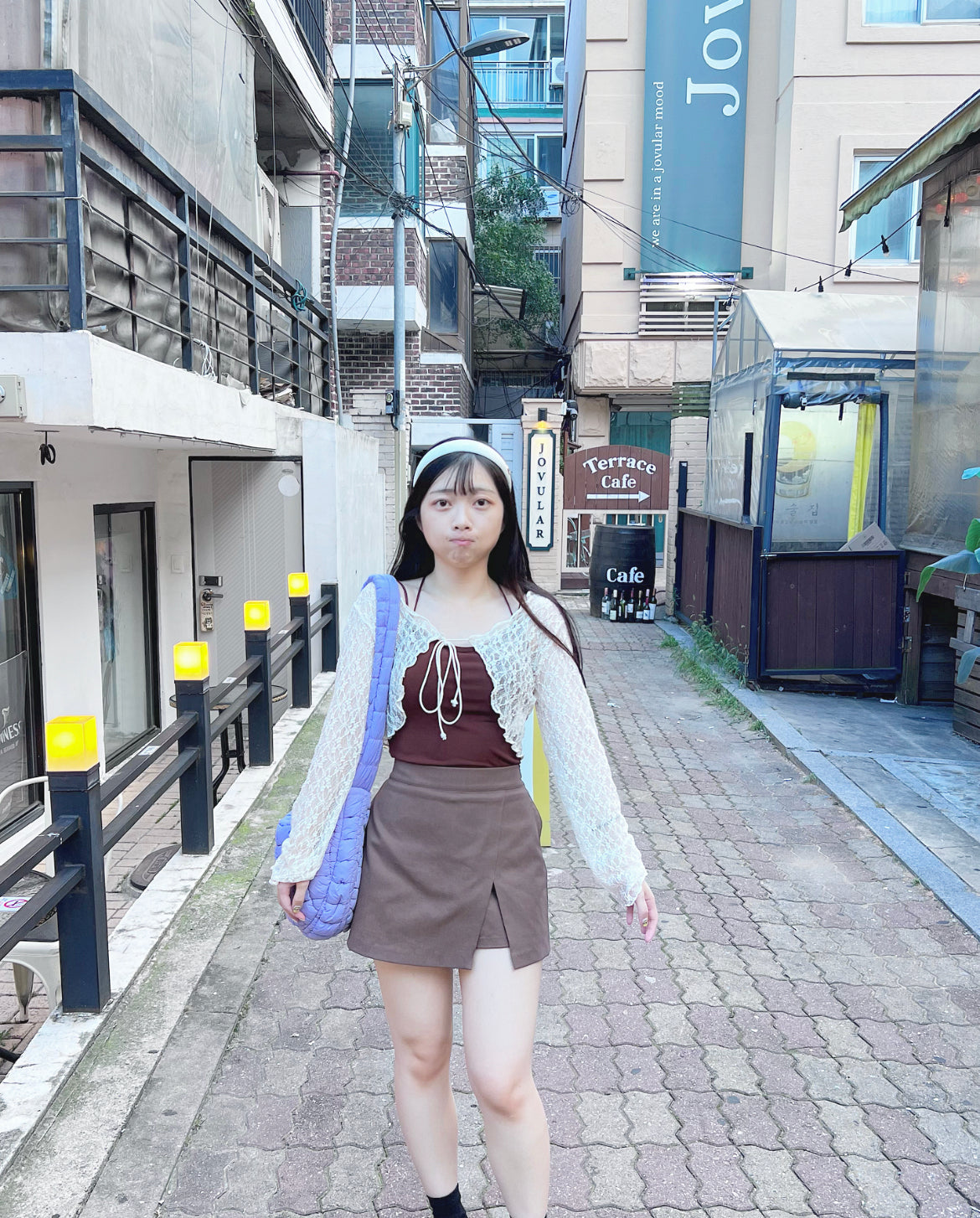 【𝗢𝗻𝗻𝗶 們必入ฅฅ 超強𝗟𝗮𝗰𝗲回歸 ⁽⁽٩(๑˃̶͈̀ ᗨ ˂̶͈́)۶⁾⁾ 】蕾絲小綁帶外套