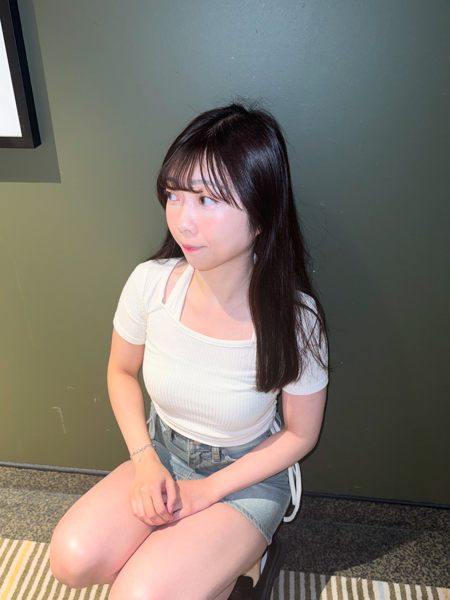 【 ˕ -マ ᶻ 𝗓 𐰁~ 側綁帶 𝗦-𝗟𝗜𝗡𝗘 𝗣𝗜𝗖𝗞♡】𝗖𝗮𝗿𝗿𝘆 𝗠𝗼𝗼𝗻 𝗧𝗼𝗽