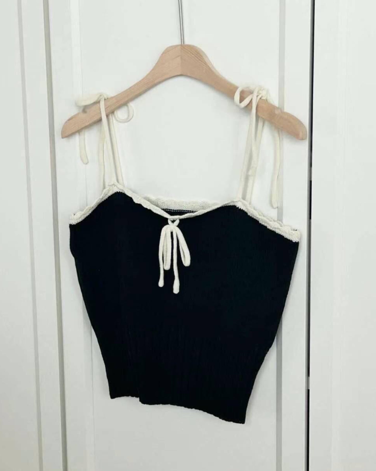 【 甜美感+小綁帶.ᐟ.ᐟ 】𝗕𝘂𝘁𝘁𝗲𝗿 𝗞𝗻𝗶𝘁 𝗩𝗲𝘀𝘁