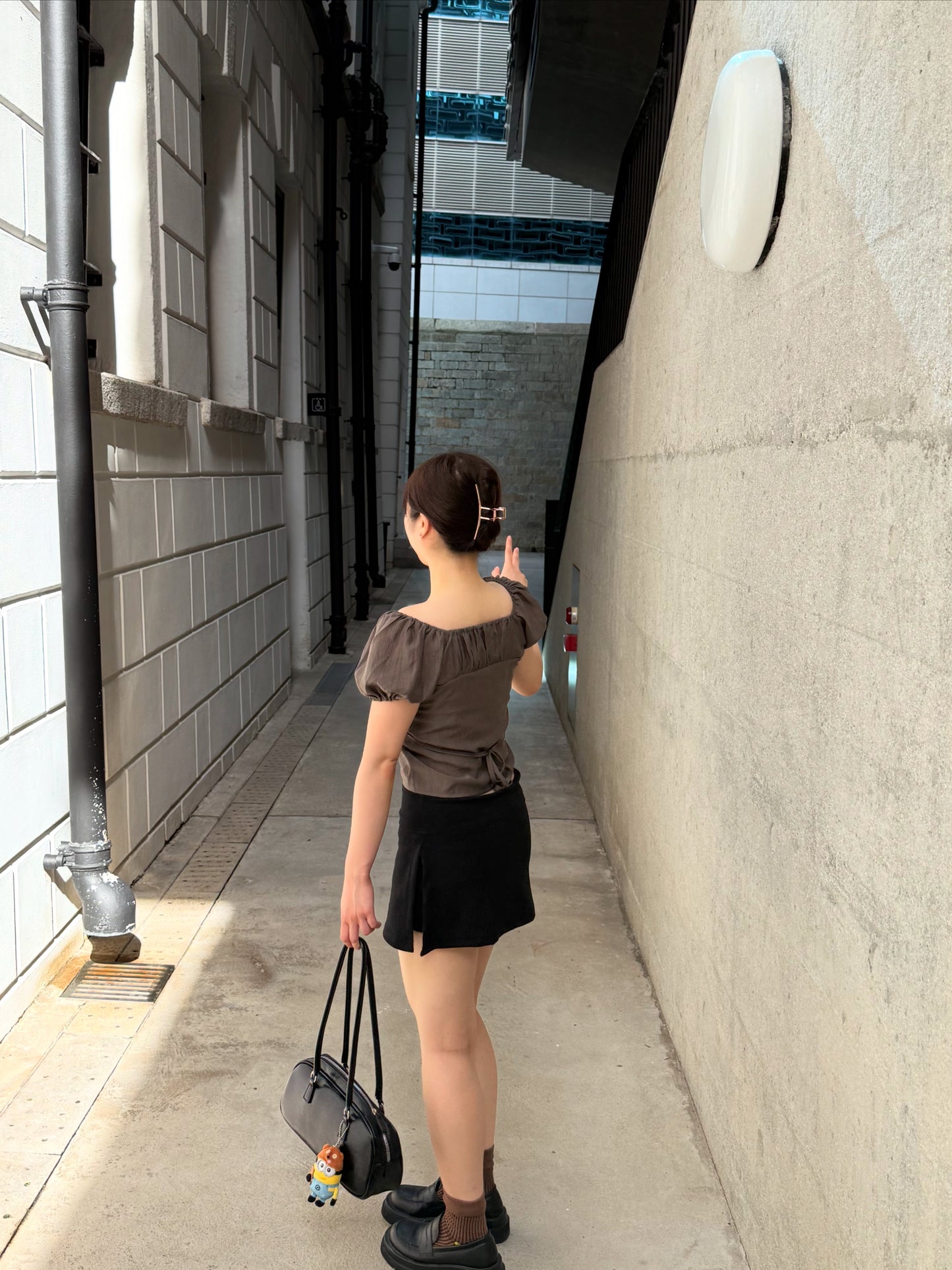 【˗ˋˏ >ᴗ<⋆⋆低腰超美側開叉🤎日常裙褲~】𝗧𝘆𝗽𝗮 𝗚𝗶𝗿𝗹  𝗦𝗸𝗶𝗿𝘁 (連褲子)