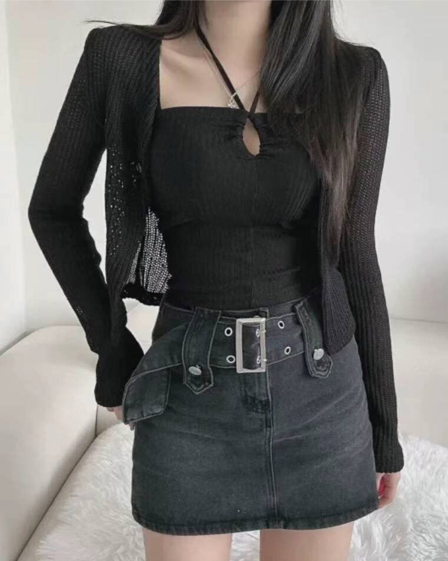 【 小圈鏤空𝗗𝗲𝘀𝗶𝗴𝗻.ᐟ.ᐟ】𝗟𝗮𝗰𝗲 𝗚𝗶𝗿𝗹𝘆 𝗦𝗲𝘁