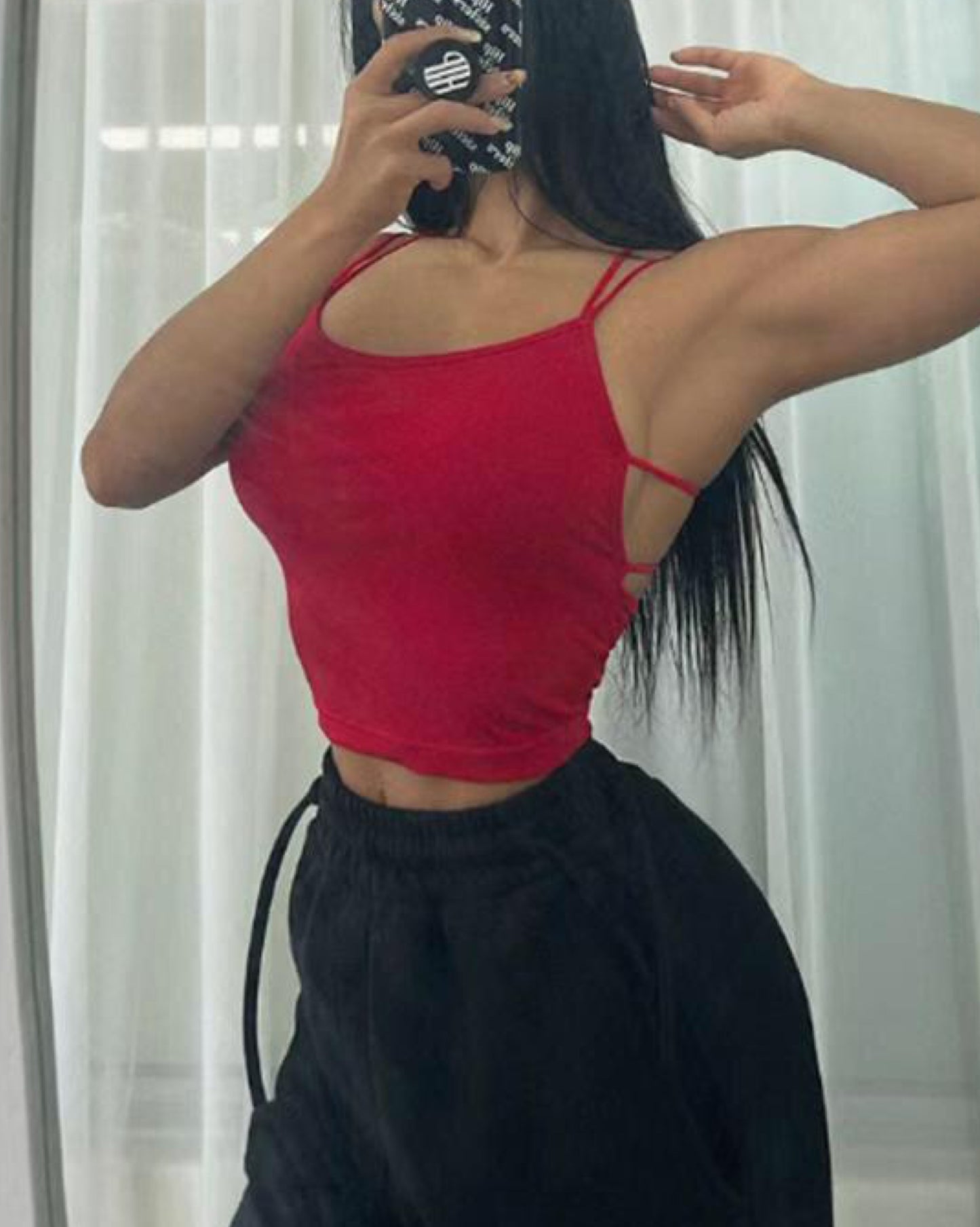 【韓國𝗗𝗮𝘆 𝟰 🇰🇷 | 兩種𝗣𝗔𝗗可選+𝗣𝘂𝘀𝗵 𝗨𝗽 效果+前後交叉.ᐟ.ᐟ】𝗖𝗿𝗼𝘀𝘀 𝗢𝘃𝗲𝗿 𝗕𝗿𝗮 𝗧𝗼𝗽(連𝗣𝗔𝗗)