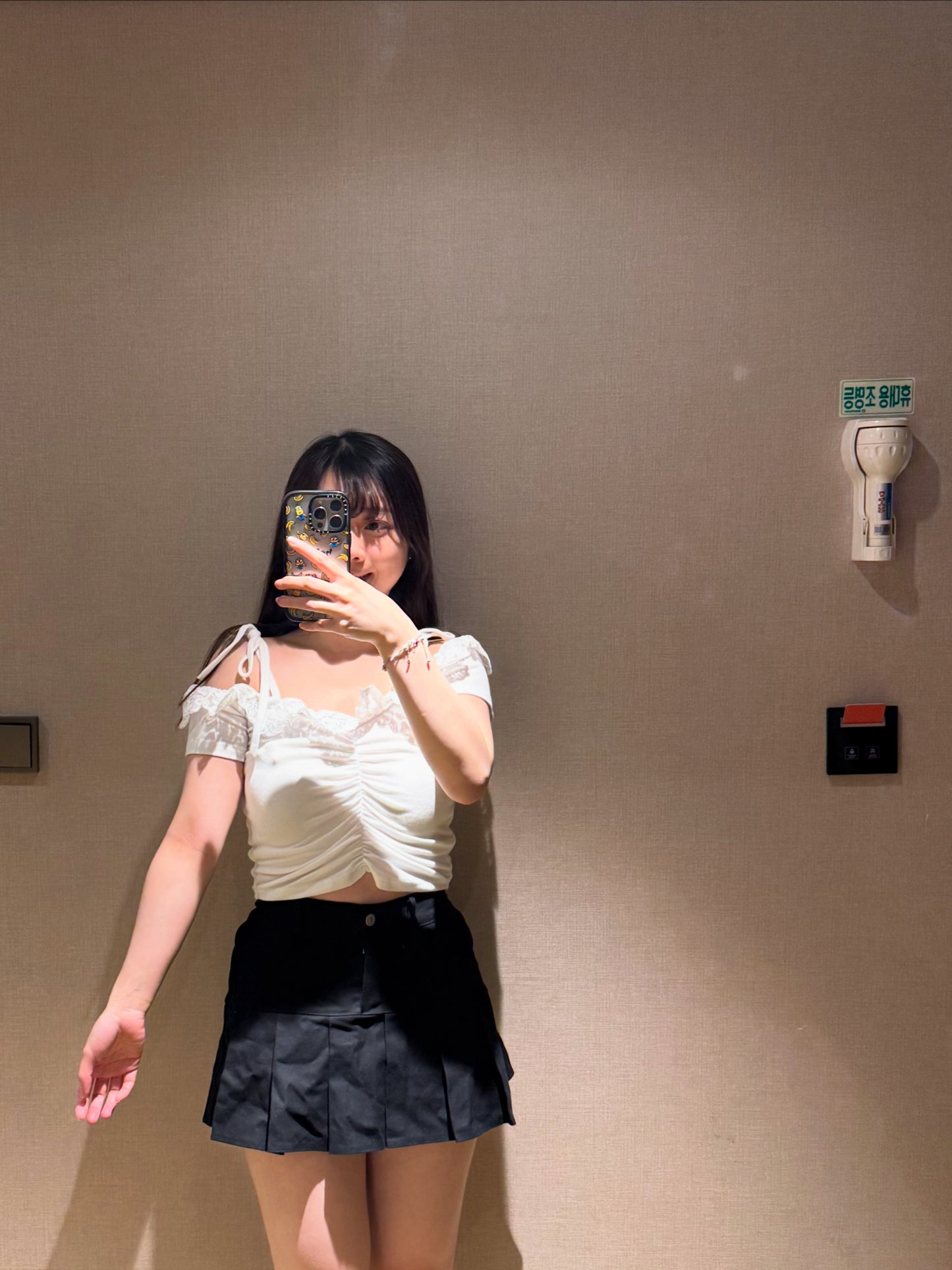 【╰🌸蕾絲裙邊！衣長任調！上衣 𝗦𝗪𝗘𝗘𝗧 𝗚𝗜𝗥𝗟 𝗣𝗜𝗖𝗞💞】 𝗗𝗼𝗹𝗹𝘆 𝗧𝗼𝗽