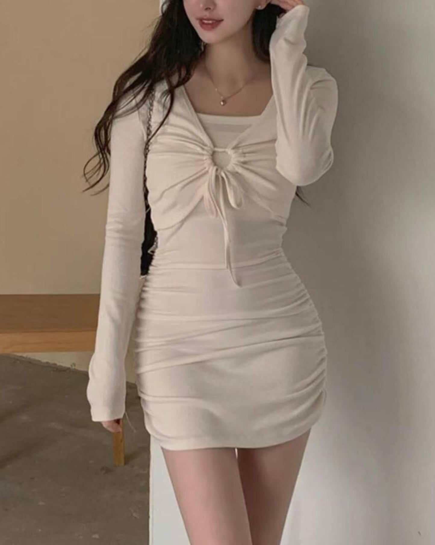 【甜美風+超美鏤空外套.ᐟ.ᐟ】鏤空束圈吊帶𝗢𝗣𝗦