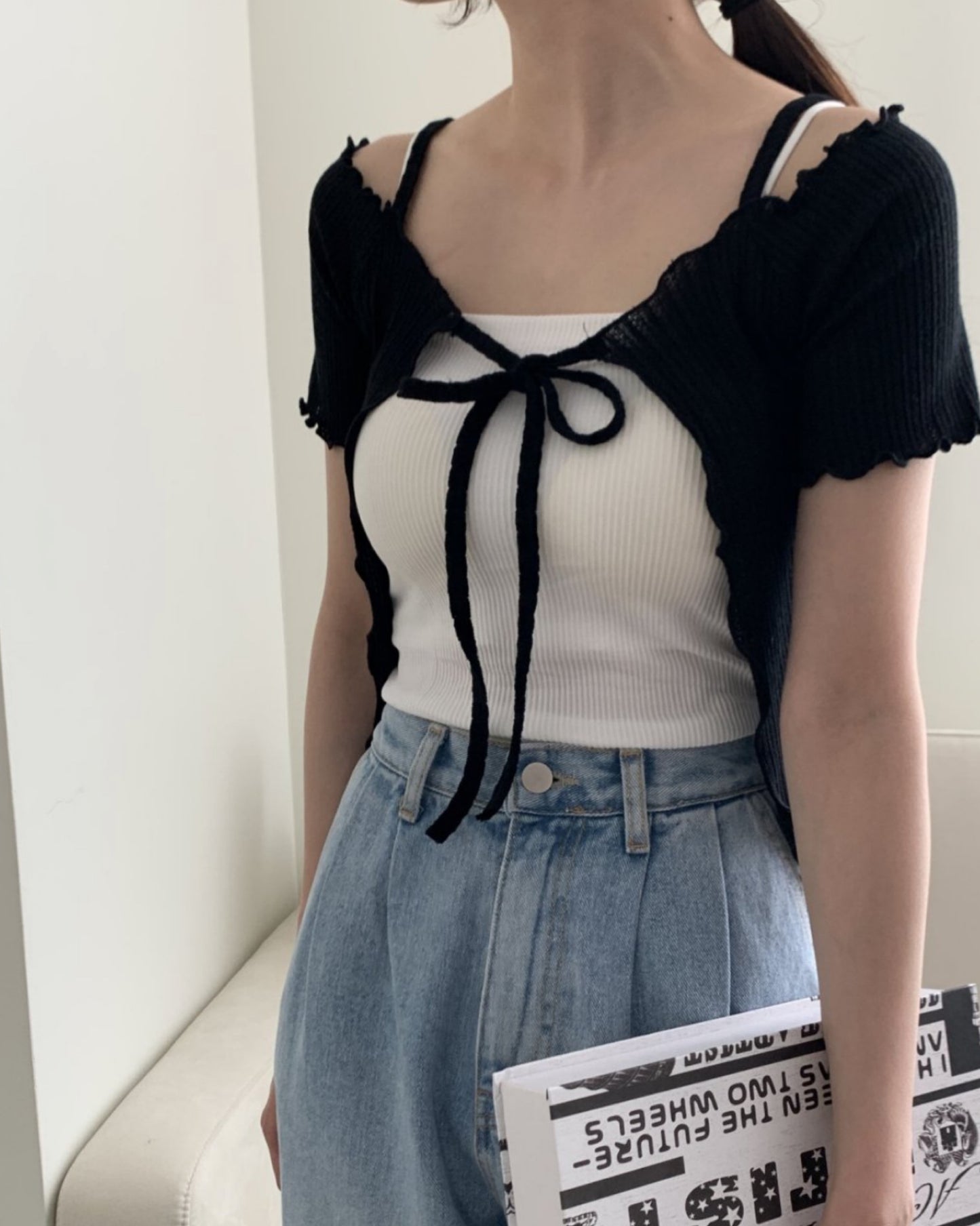 【早鳥價 | 超美的.ᐟ.ᐟ】𝗣𝗿𝗲𝘁𝘁𝘆 𝗢𝗳𝗳-𝗦𝗵𝗼𝘂𝗹𝗱𝗲𝗿 𝗝𝗞 (短袖版)