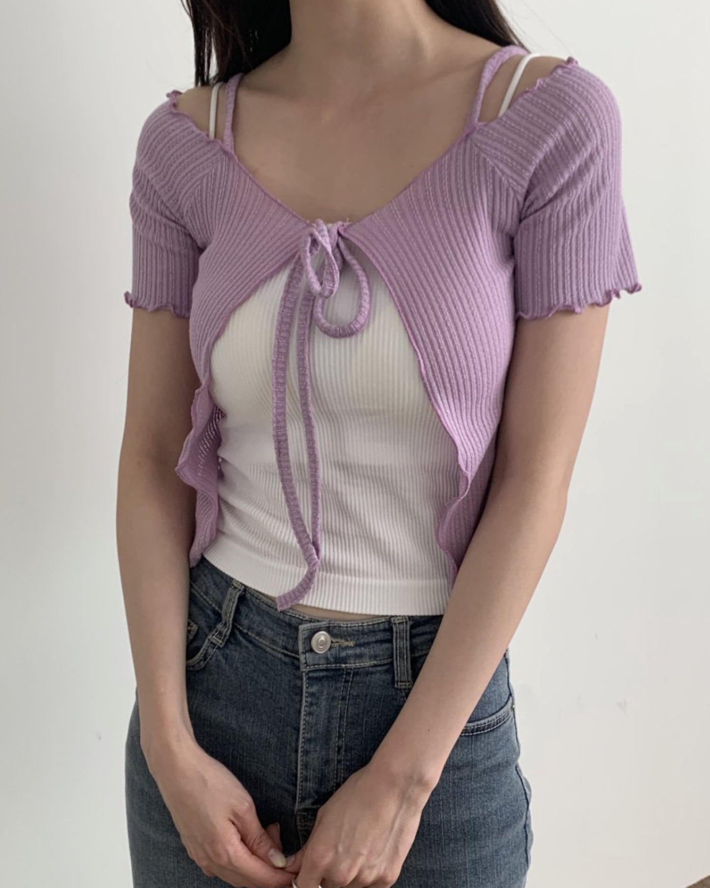 【早鳥價 | 超美的.ᐟ.ᐟ】𝗣𝗿𝗲𝘁𝘁𝘆 𝗢𝗳𝗳-𝗦𝗵𝗼𝘂𝗹𝗱𝗲𝗿 𝗝𝗞 (短袖版)