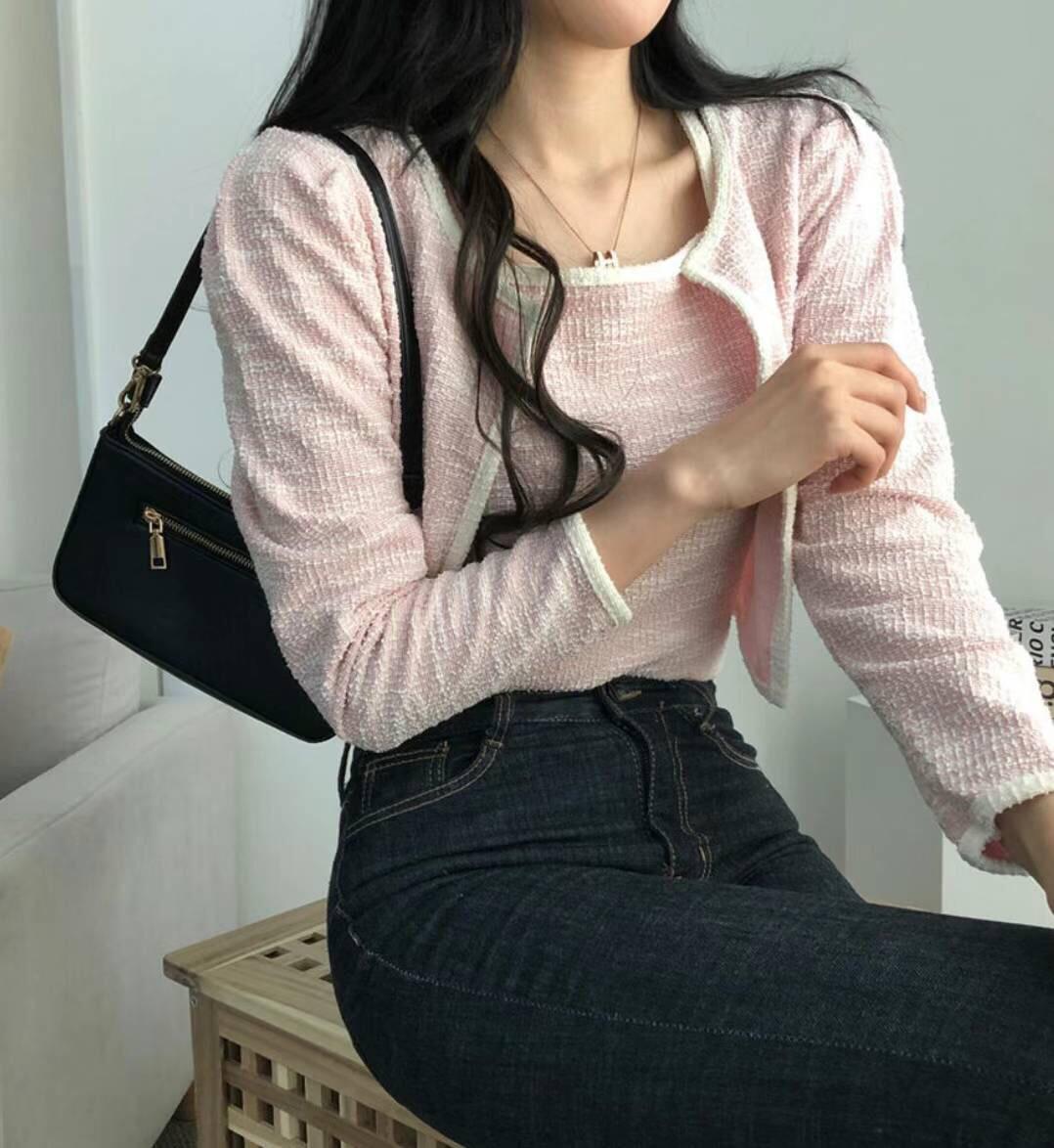 【特別立體壓紋.ᐟ.ᐟ】𝗟𝗼𝗻𝗴 𝗞𝗻𝗶𝘁 𝗝𝗞+𝗩𝗲𝘀𝘁 𝗦𝗲𝘁