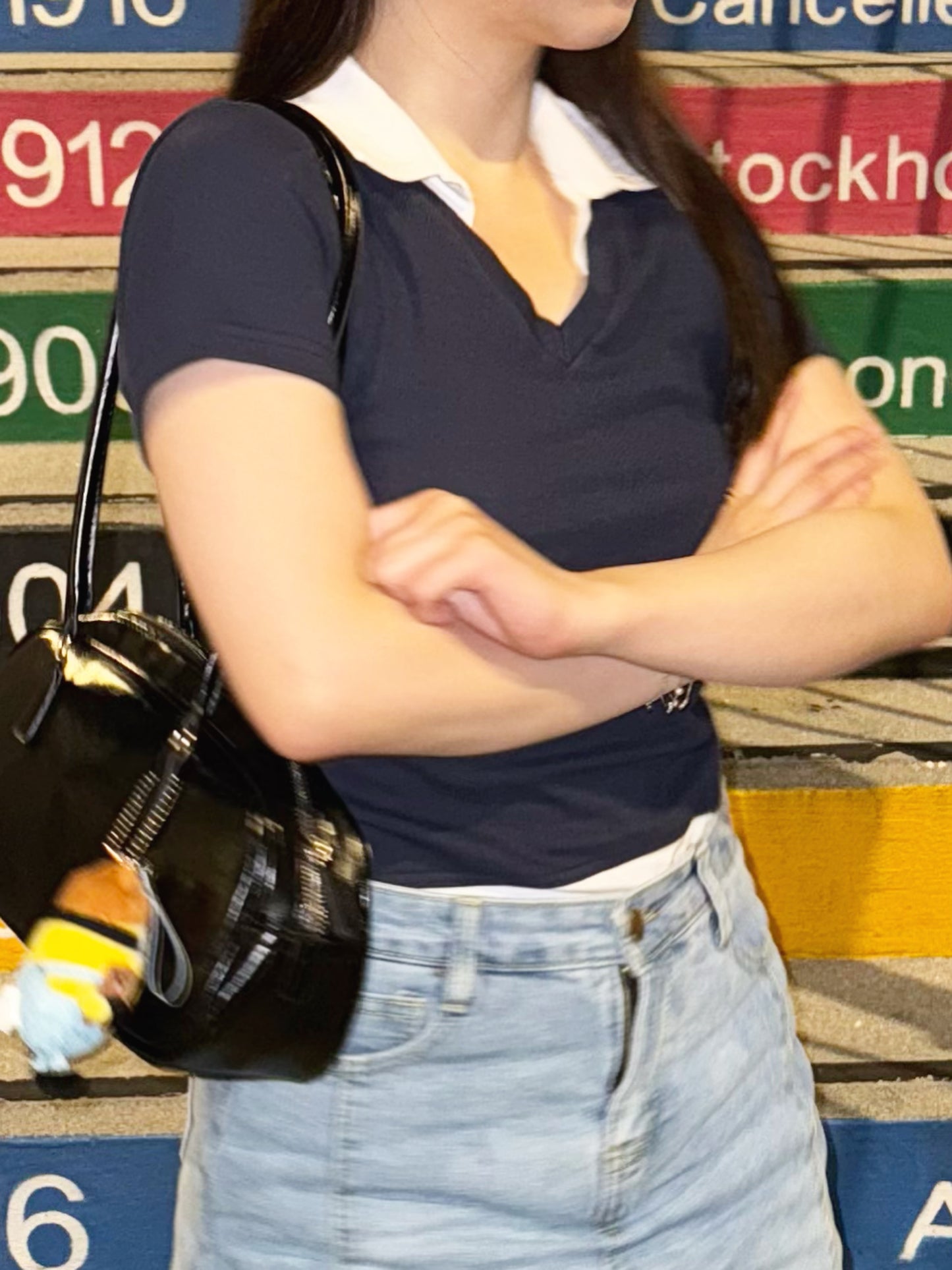 【𓂃۶ৎ小領子完全加分🎓超挺身𝗣𝗢𝗟𝗢假兩件  照打𝟴𝟮折ଘ(੭ˊᵕˋ)੭】 𝗙𝗹𝗲𝘅 𝗣𝗼𝗹𝗼 𝗡𝗲𝗰𝗸 𝗖𝗿𝗼𝗽