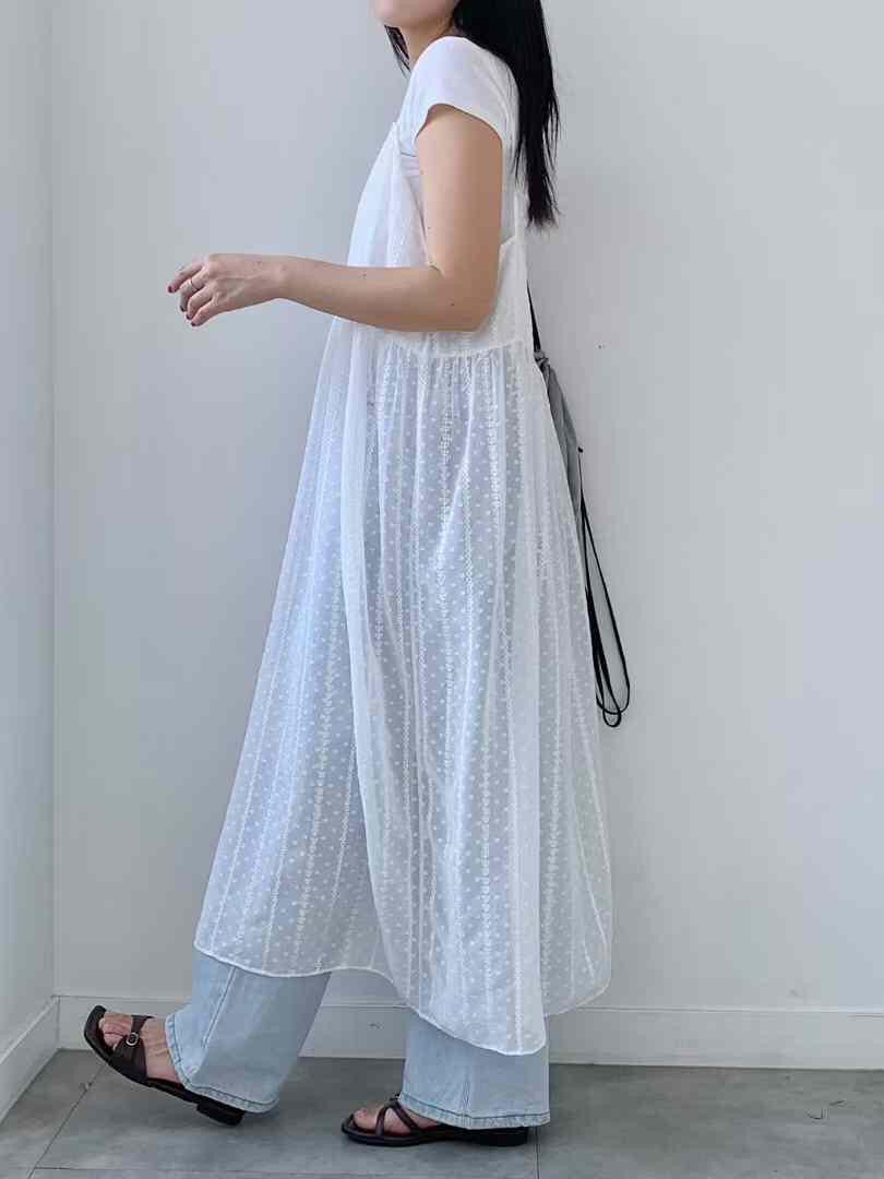 【♡(˃͈ ˂͈ )早鳥蛋糕裙 長版特別奶油色🧈🧈 】𝗗𝗼𝘁 𝗟𝗶𝗻𝗲 𝗢𝗣𝗦