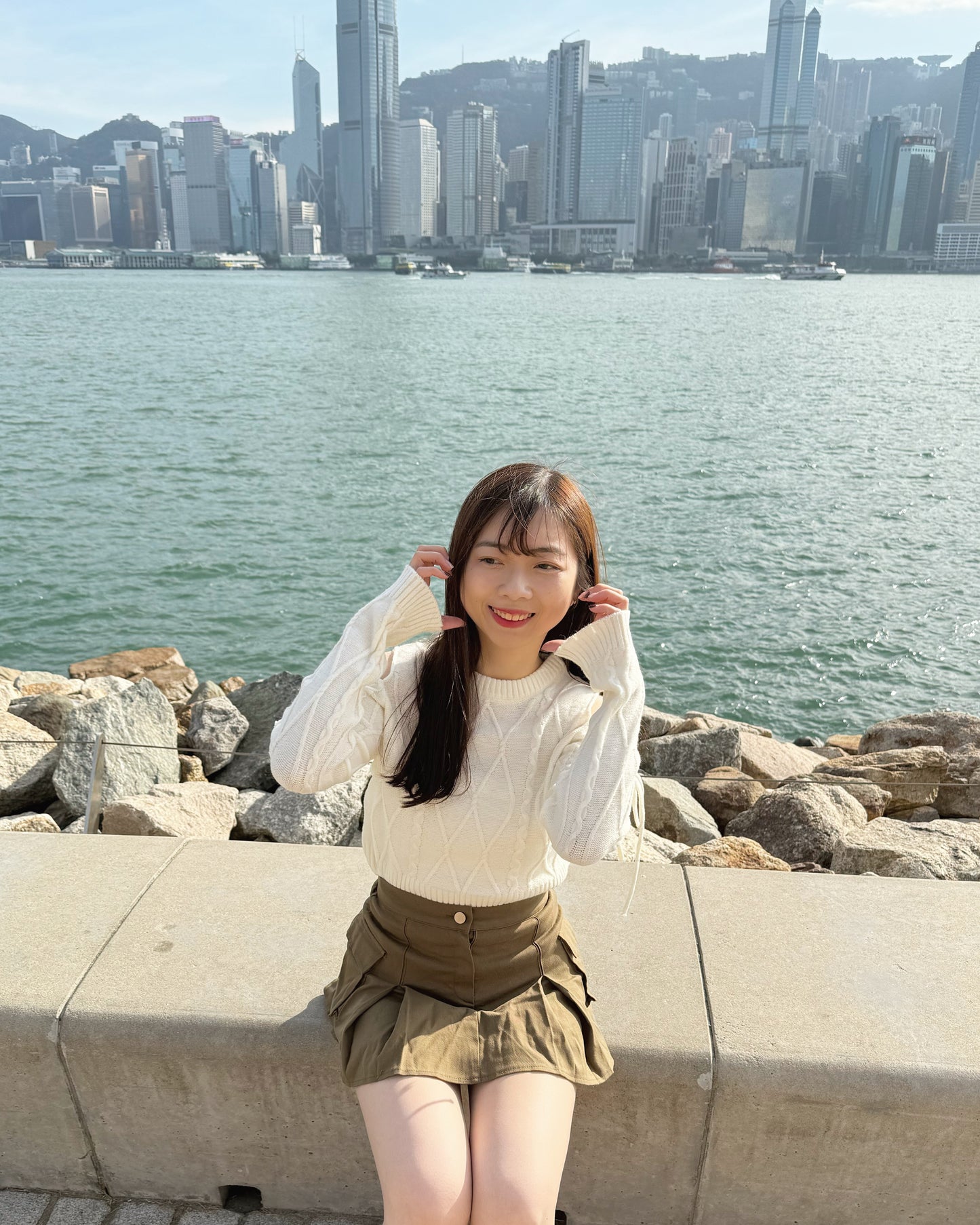 【紅白色必入 ！自動露肩蝴蝶結綁帶～不顯肥.ᐟ.ᐟ】𝗕𝘂𝘁𝘁𝗼𝗻 𝗖𝗿𝗼𝘀𝘀-𝗦𝗵𝗼𝘂𝗹𝗱𝗲𝗿 𝗧𝗼𝗽